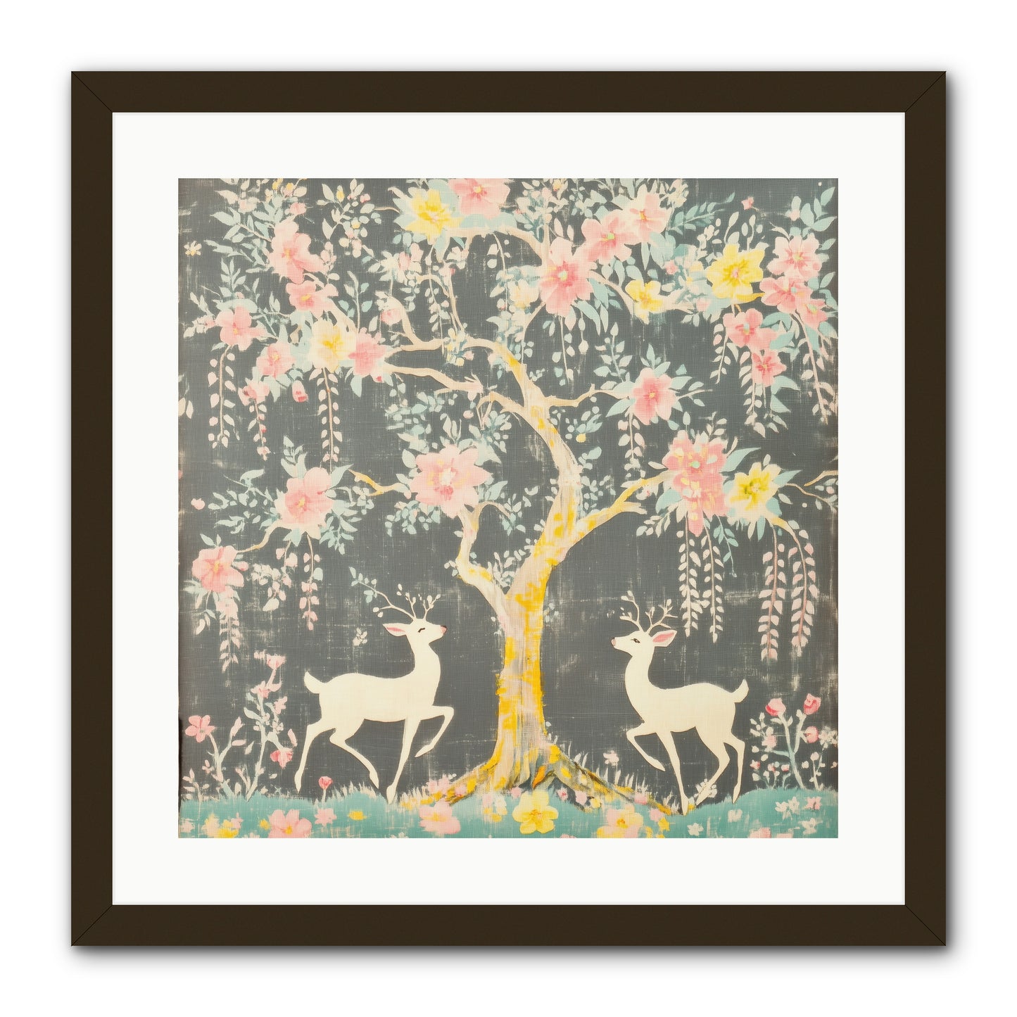 Some Joy Falls Soft REZ -- Framed Print - Black 20x20