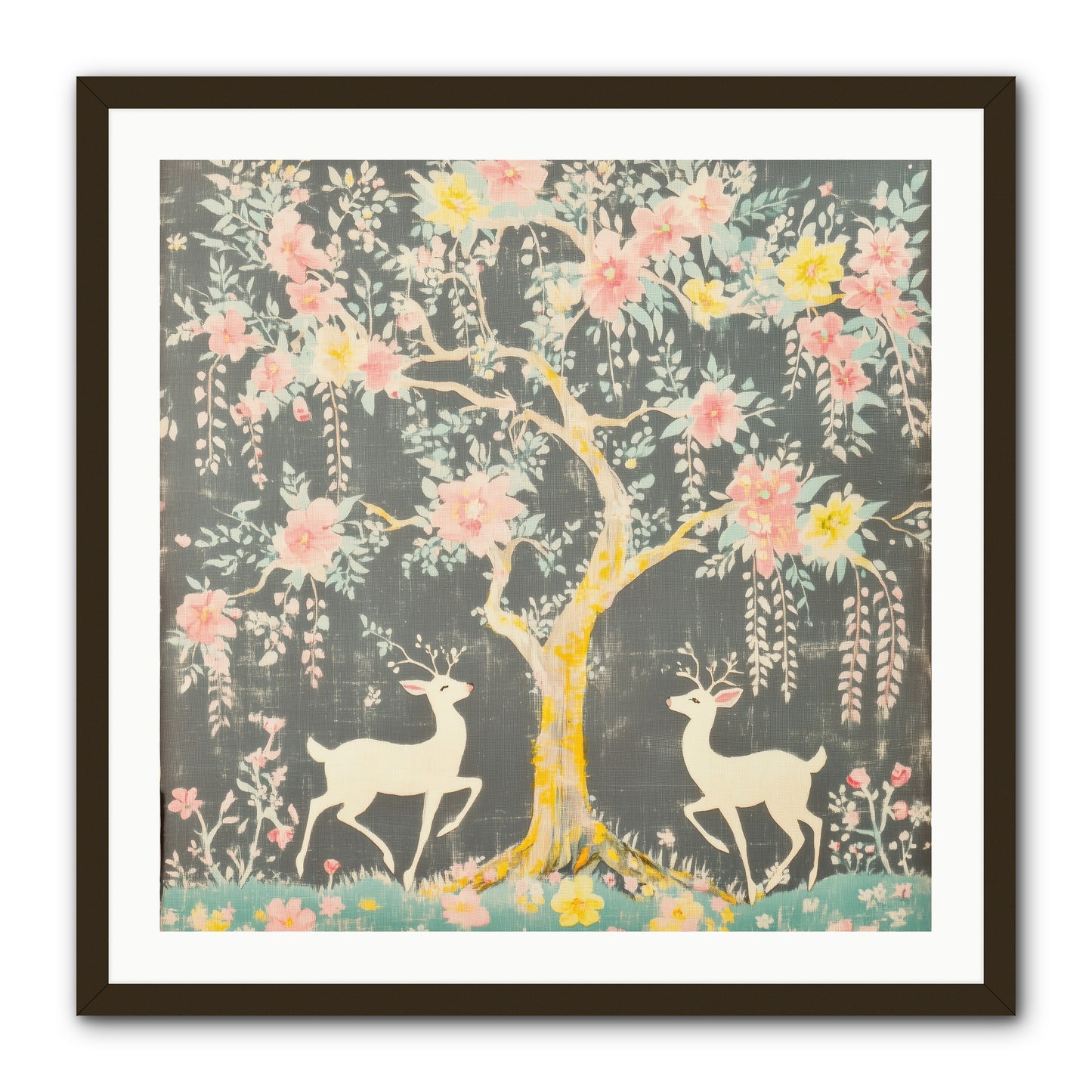 Some Joy Falls Soft REZ -- Framed Print - Black 30x30