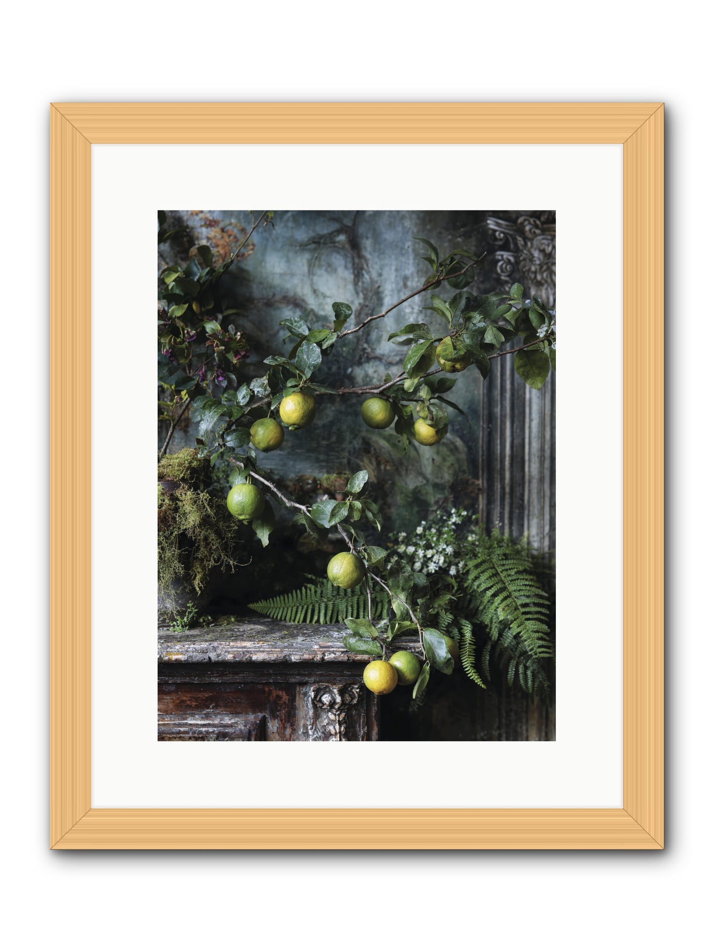 Somerset -- Framed Print - Natural 12x16