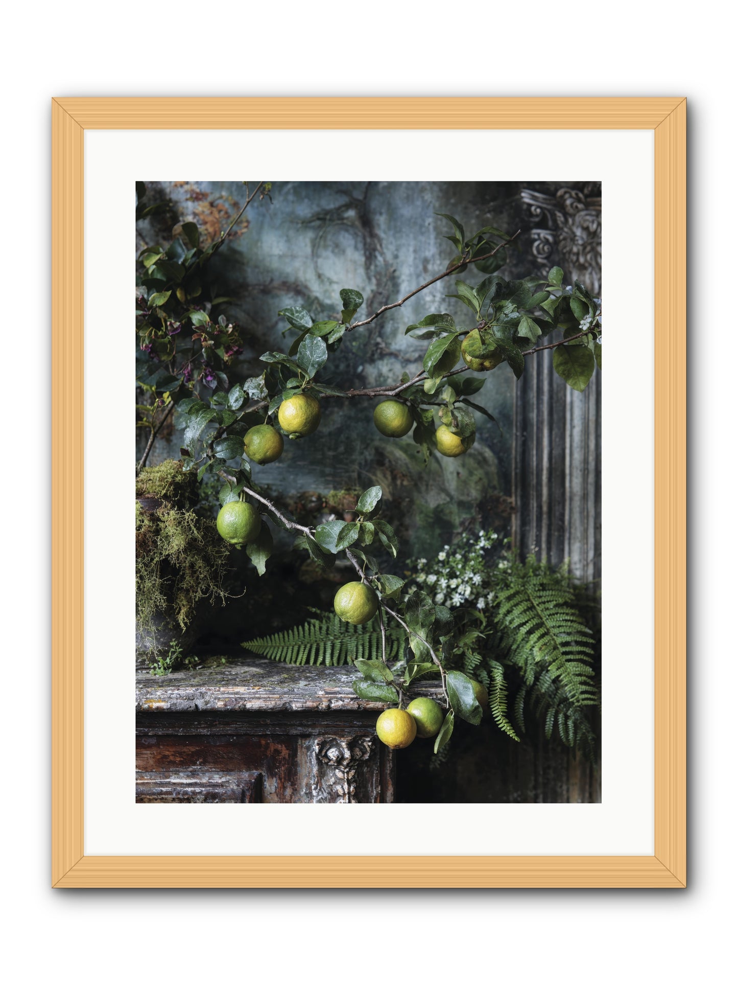 Somerset -- Framed Print - Natural 18x24