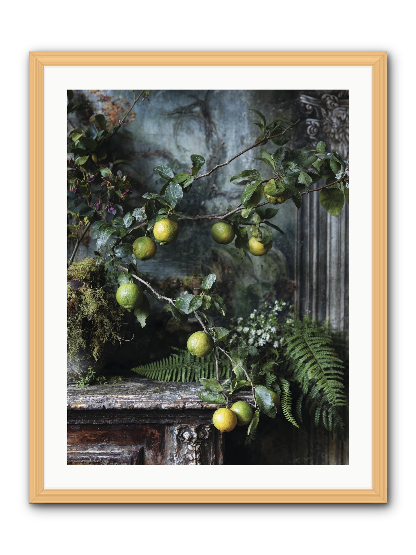 Somerset -- Framed Print - Natural 24x32