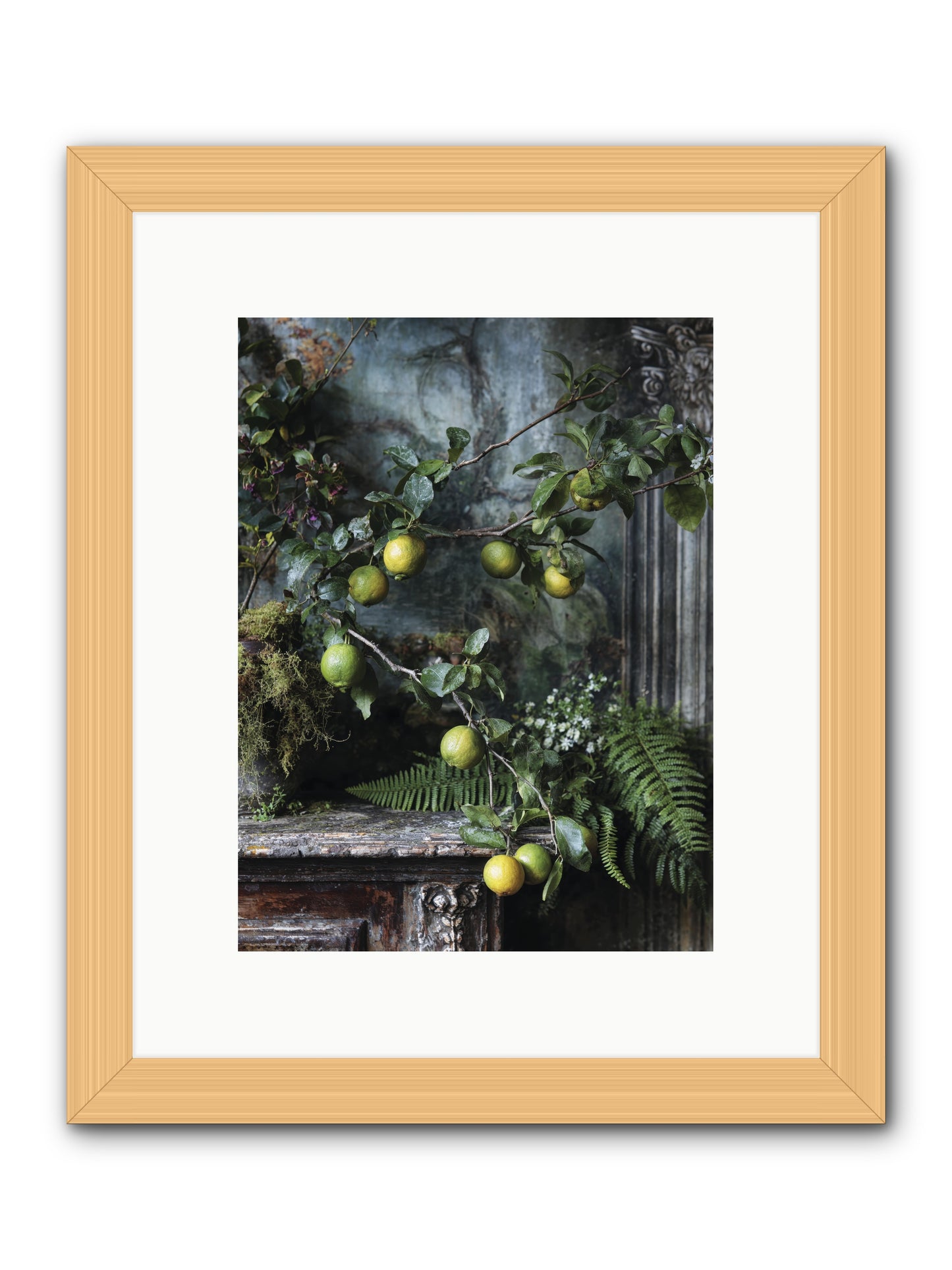 Somerset -- Framed Print - Natural 9x12