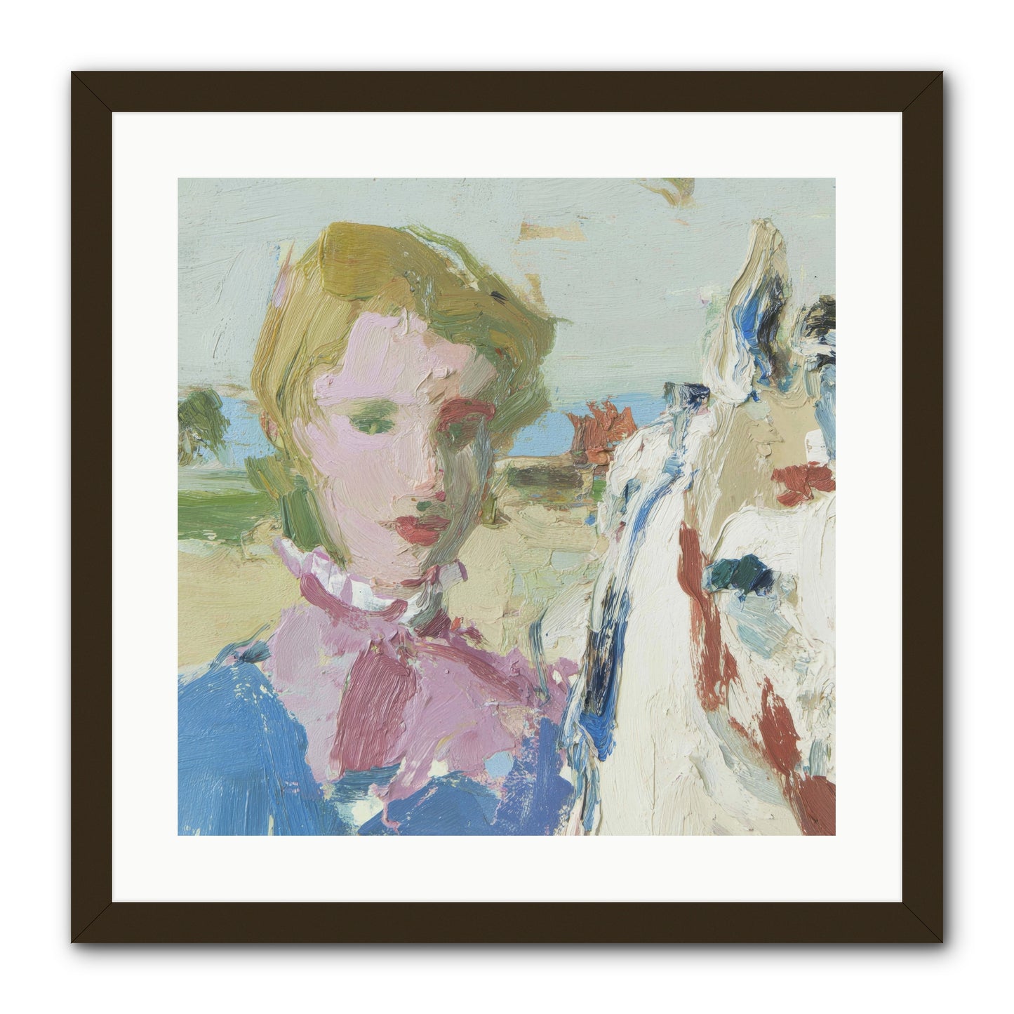 Something Wilder -- Framed Print - Black 20x20