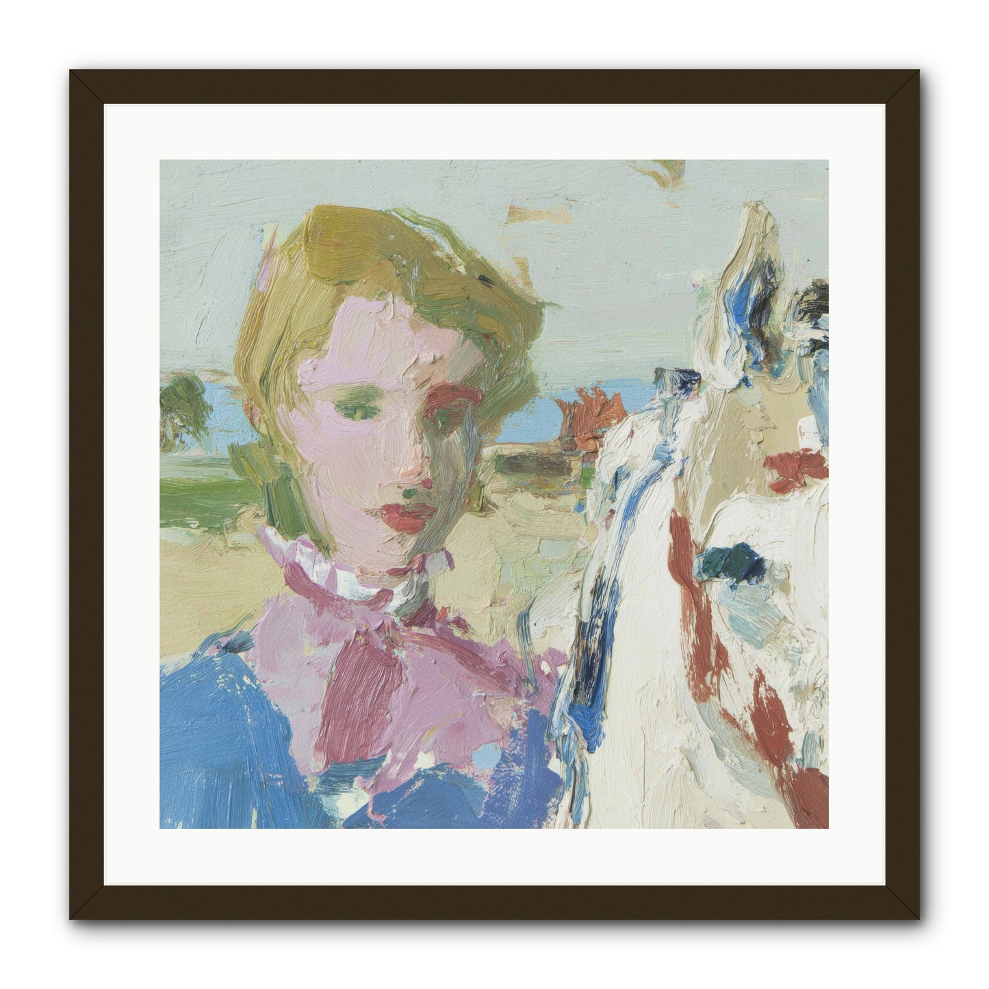 Something Wilder -- Framed Print - Black 24x24