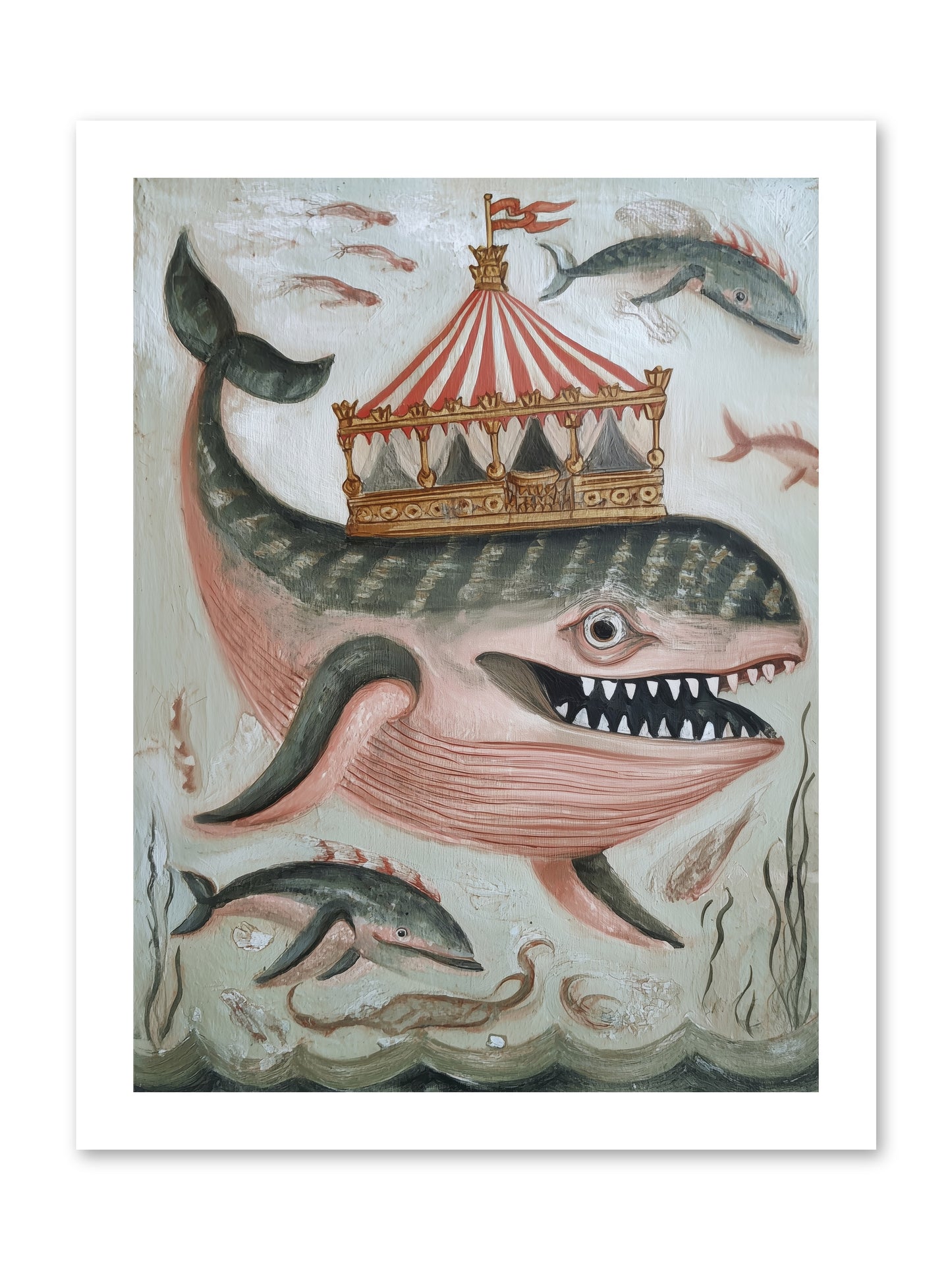 Song of the Deep -- Paper Print 12x16