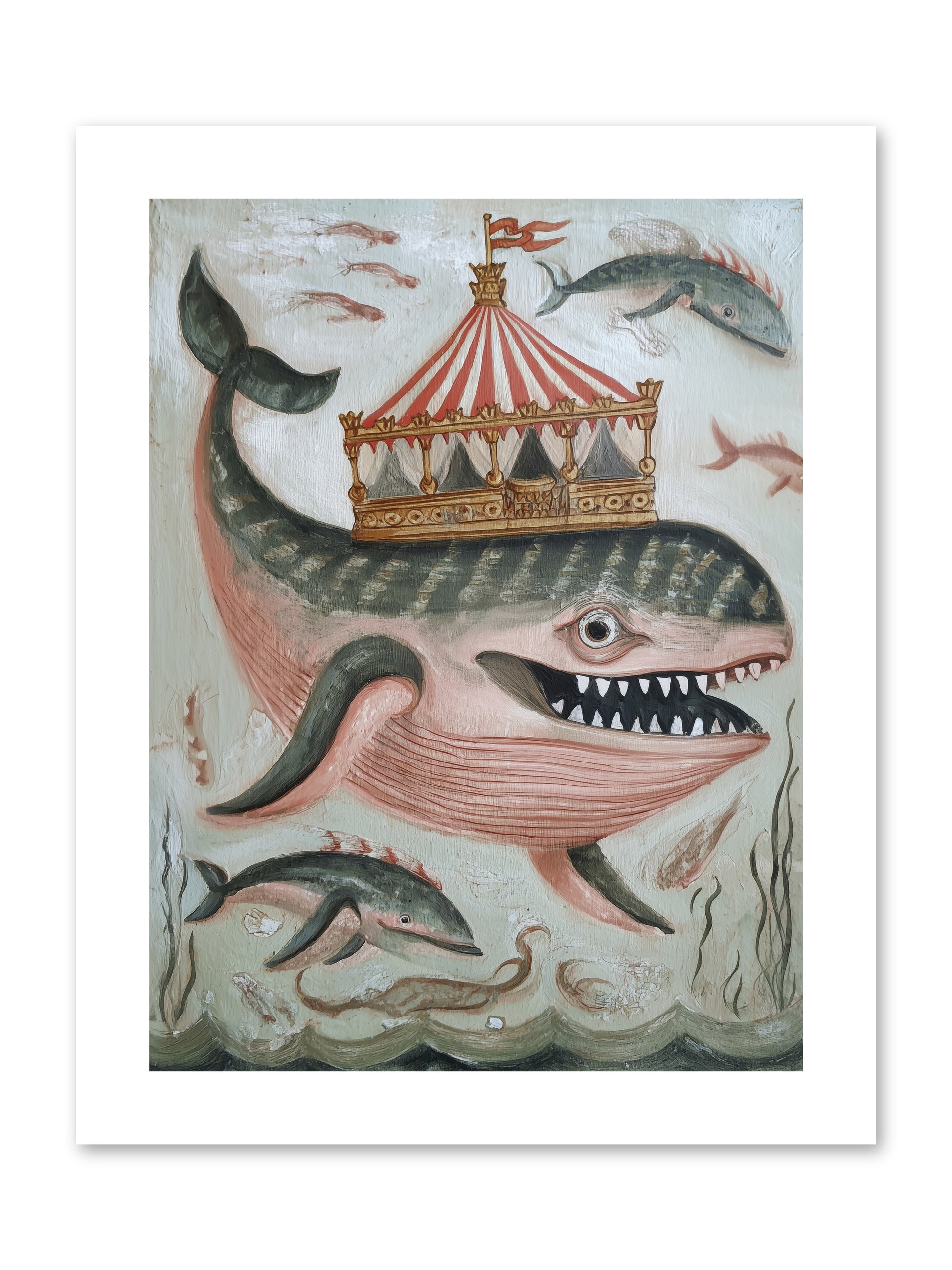 Song of the Deep -- Paper Print 9x12