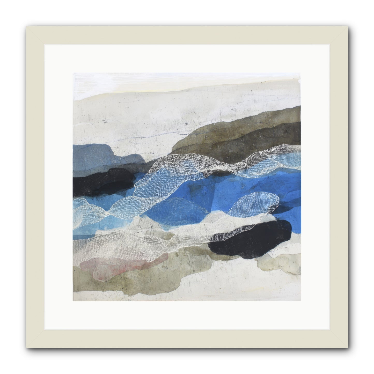 Sonnet -- Framed Print - White 16x16