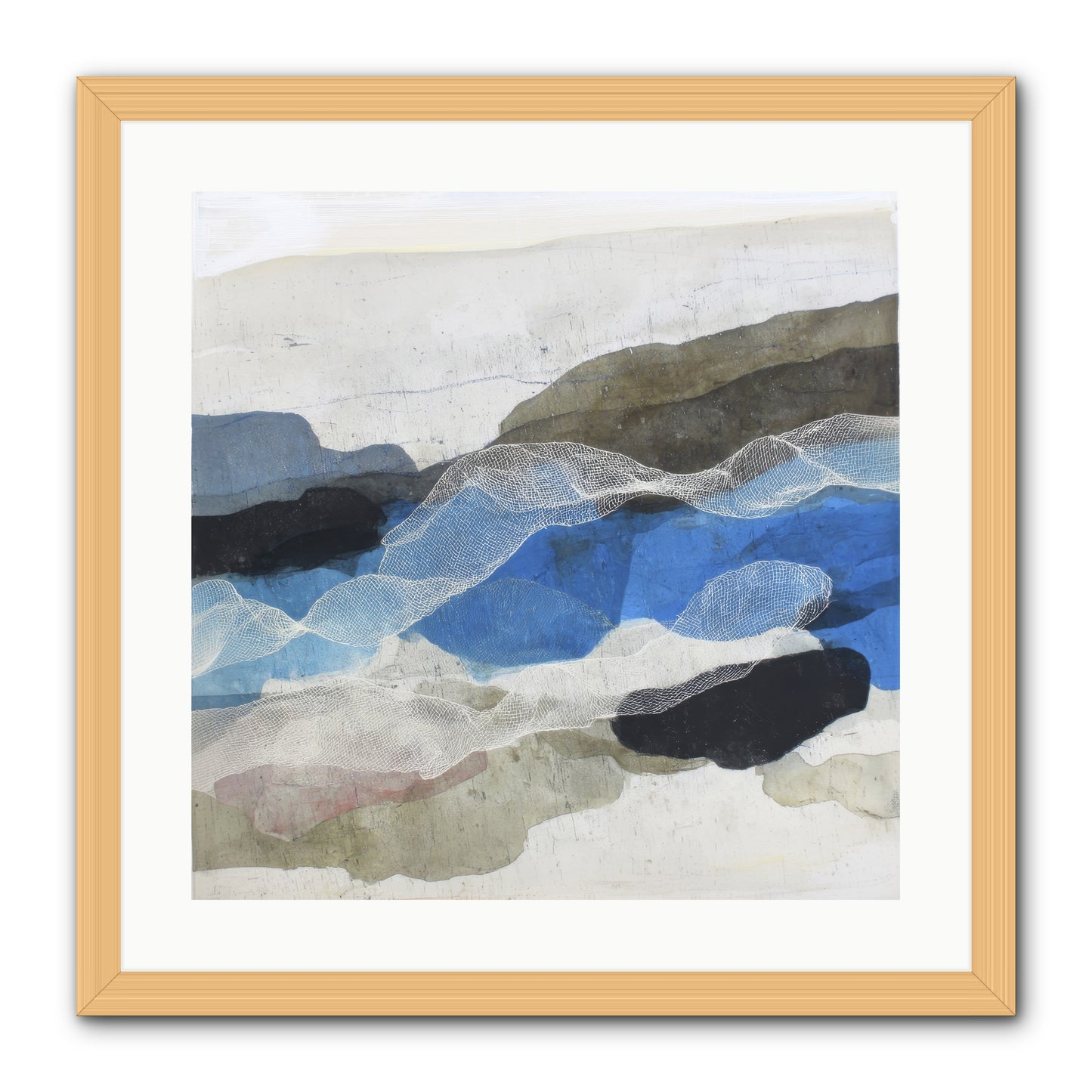 Sonnet -- Framed Print - Natural 20x20