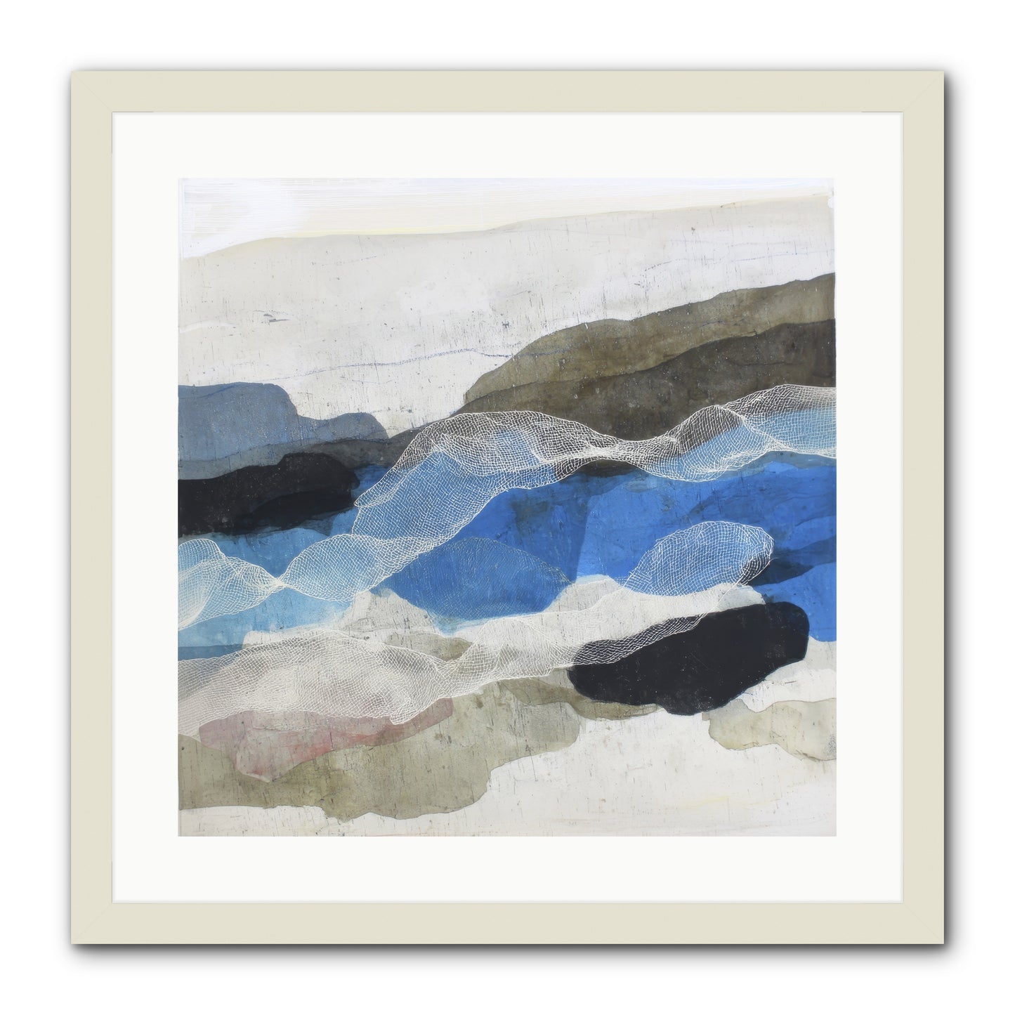 Sonnet -- Framed Print - White 20x20