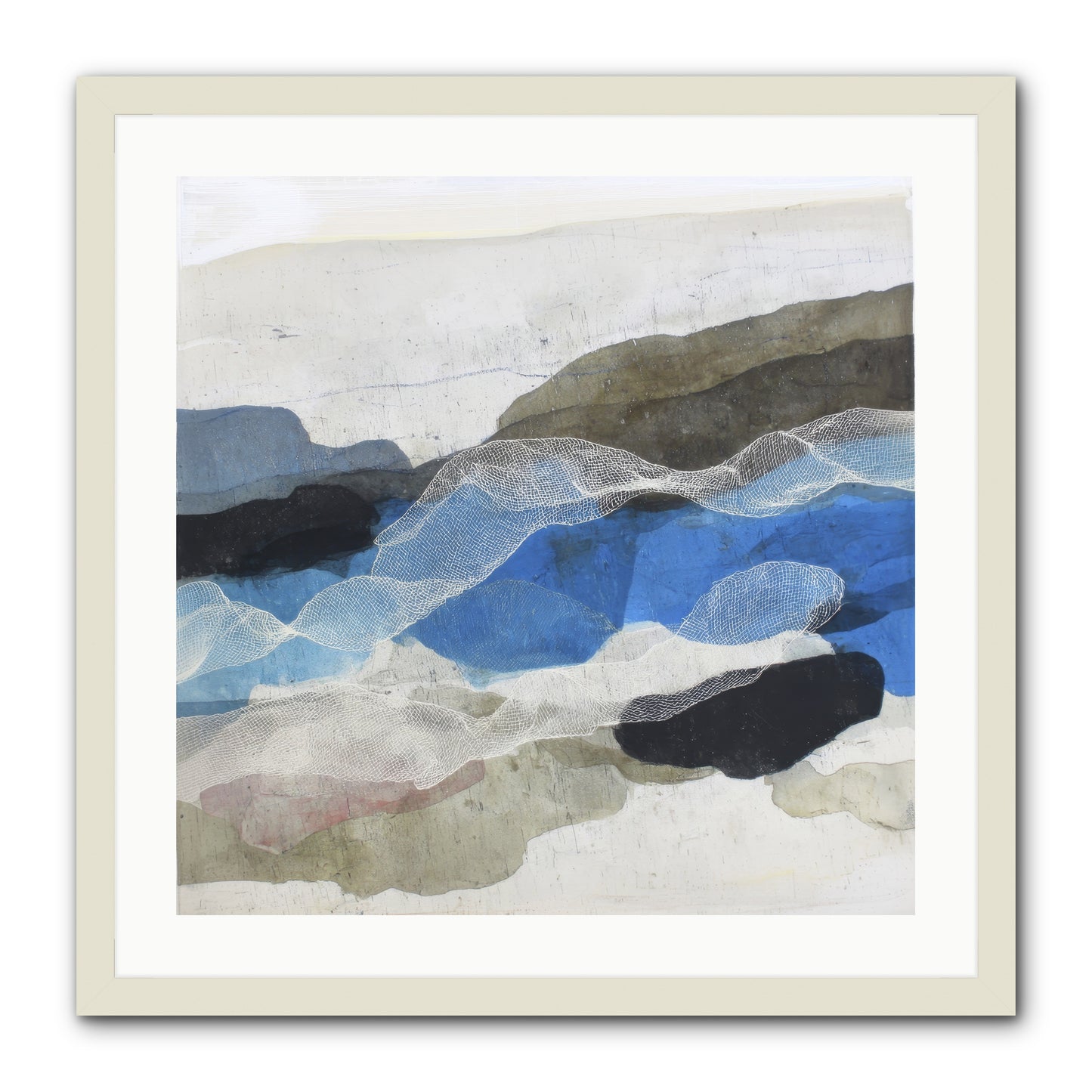 Sonnet -- Framed Print - White 24x24