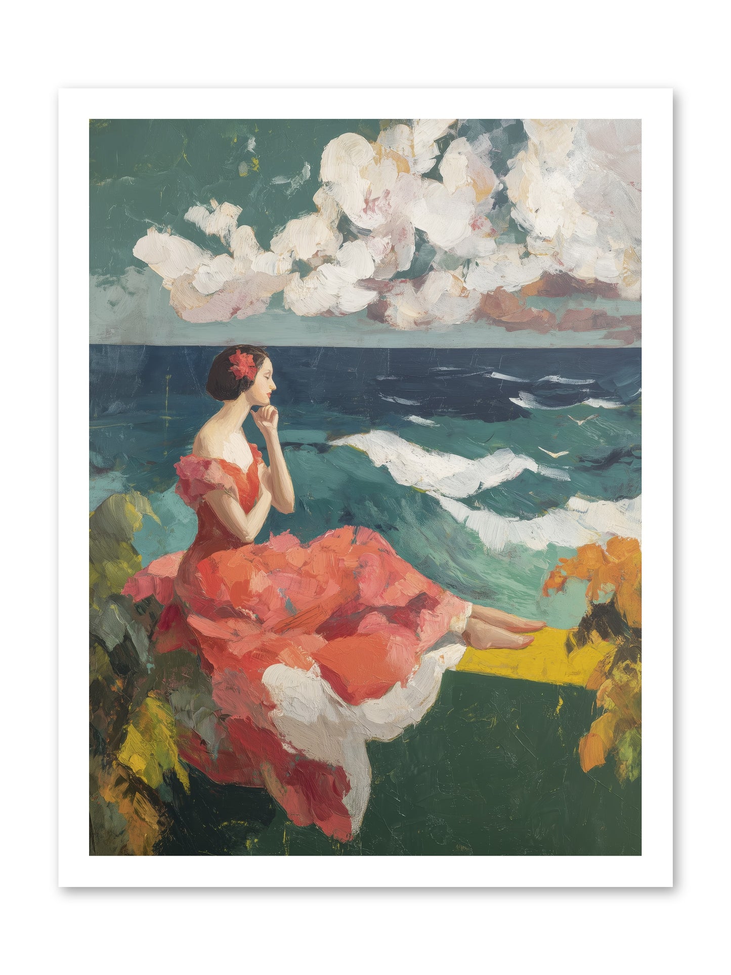 Sorrento Seascapes -- Paper Print 18x24