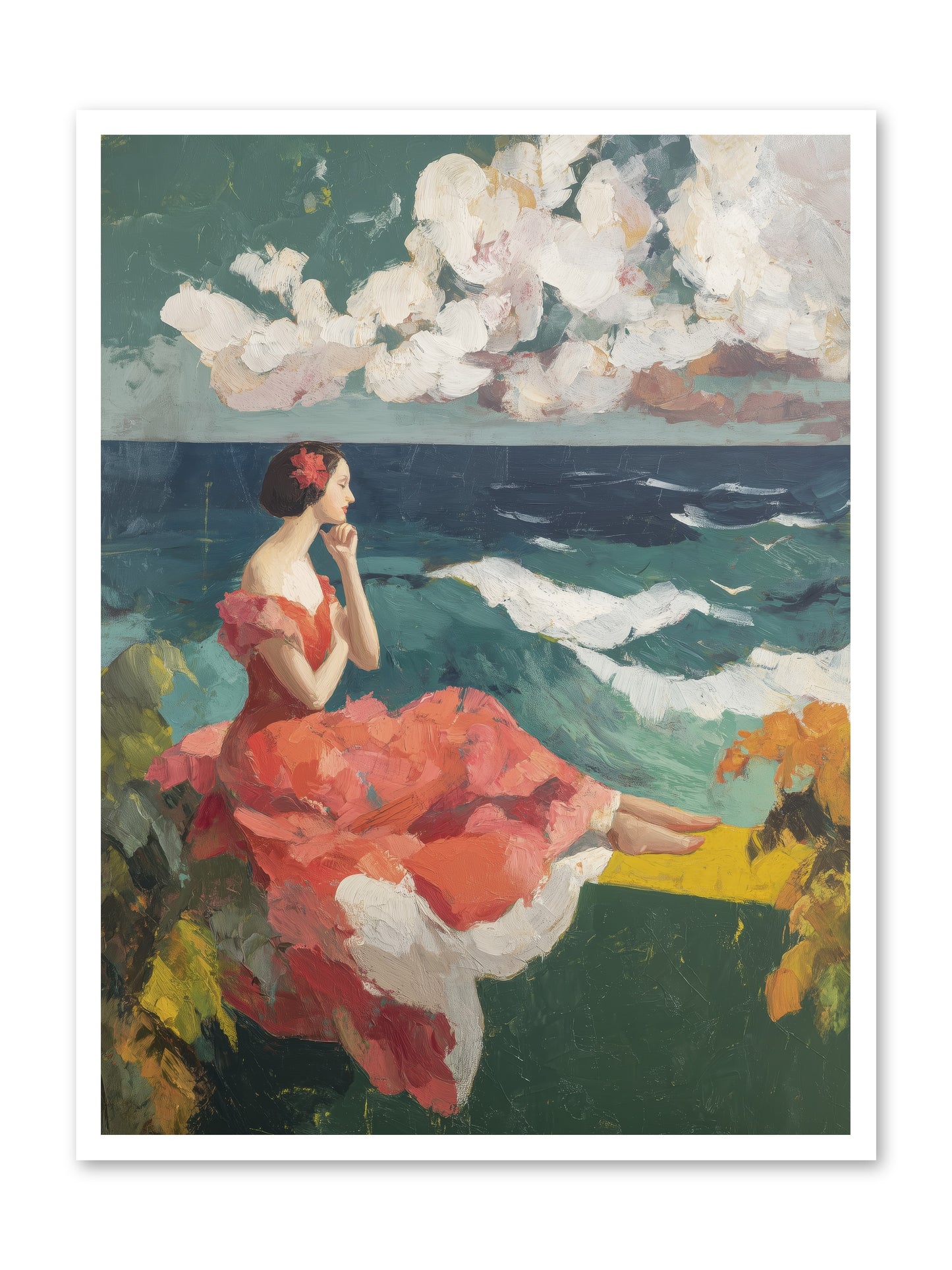 Sorrento Seascapes -- Paper Print 30x40