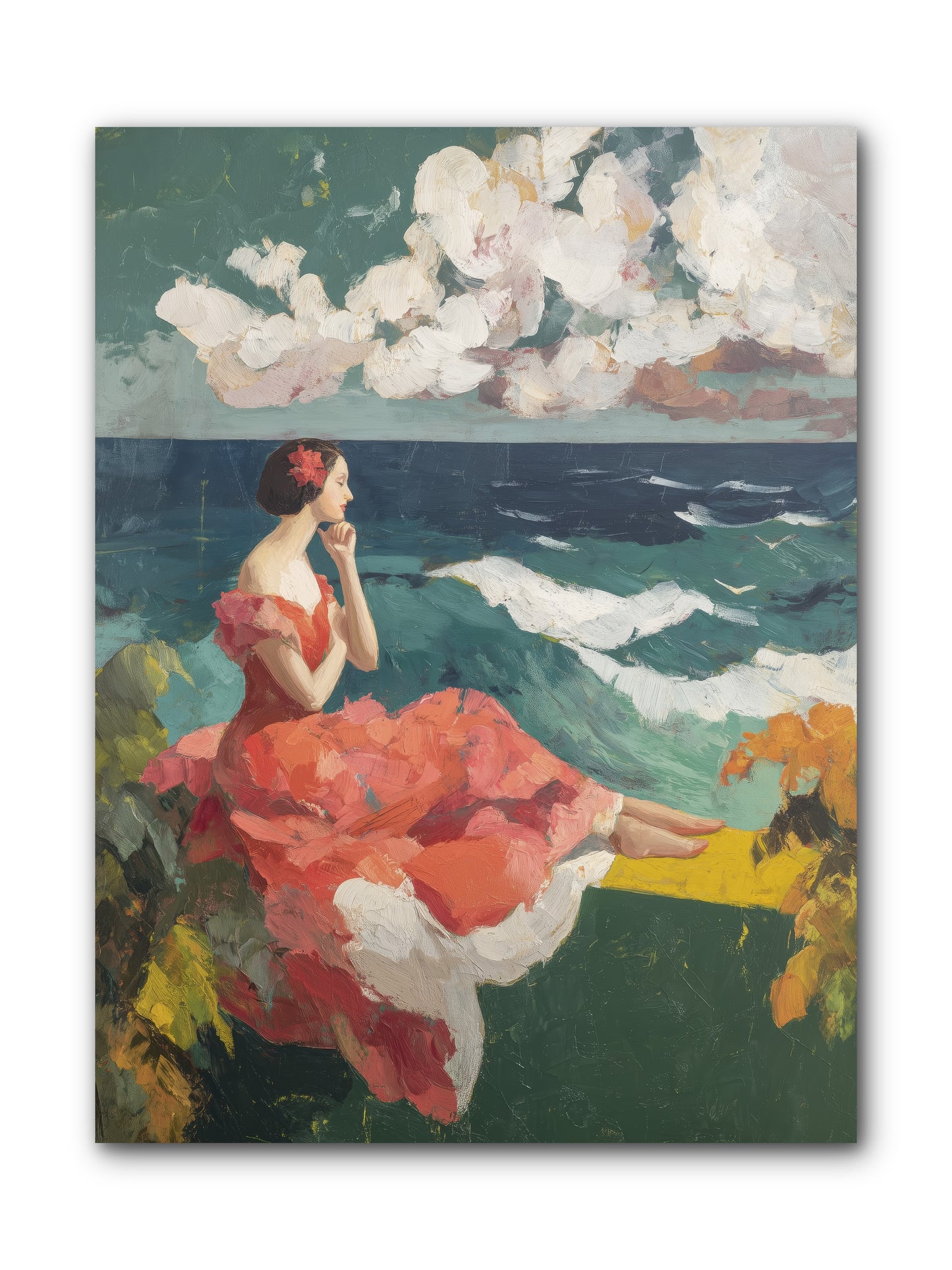Sorrento Seascapes -- Wrapped Canvas 9x12