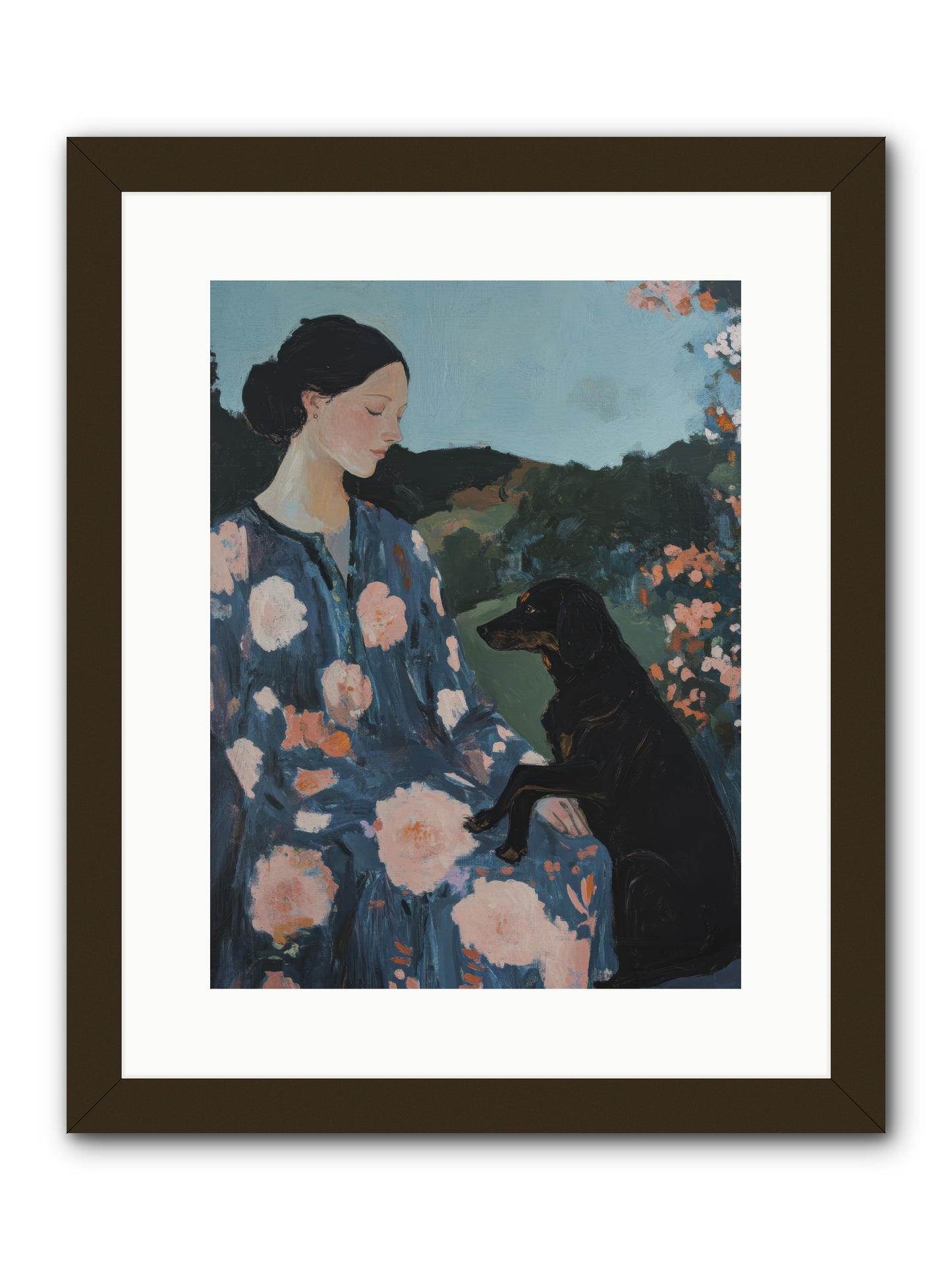 Soul Laid Bare -- Framed Print - Black 12x16