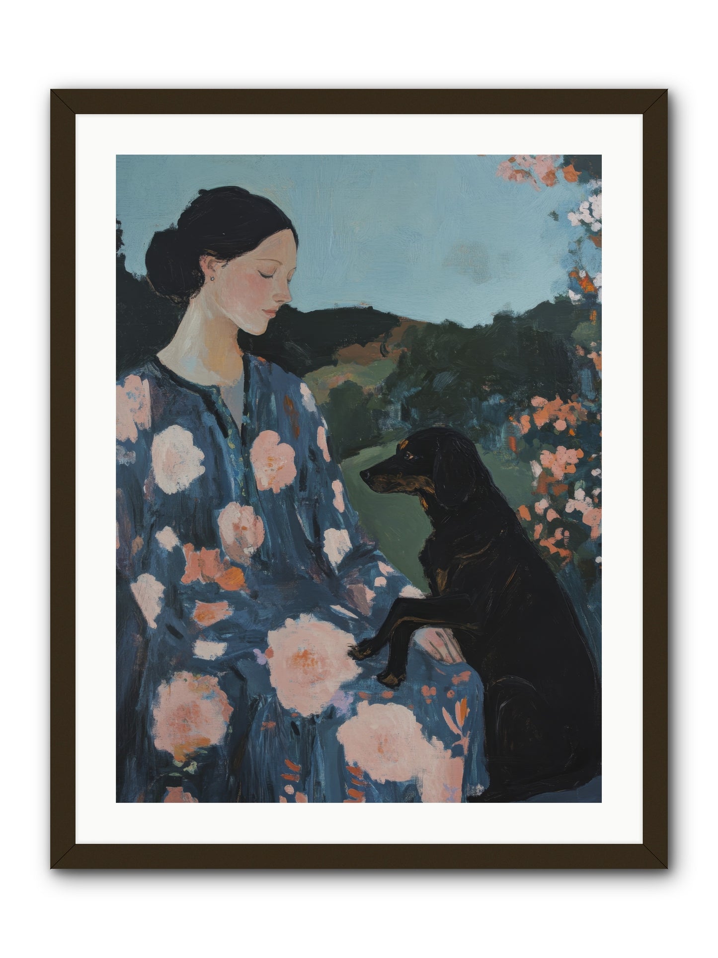 Soul Laid Bare -- Framed Print - Black 24x32