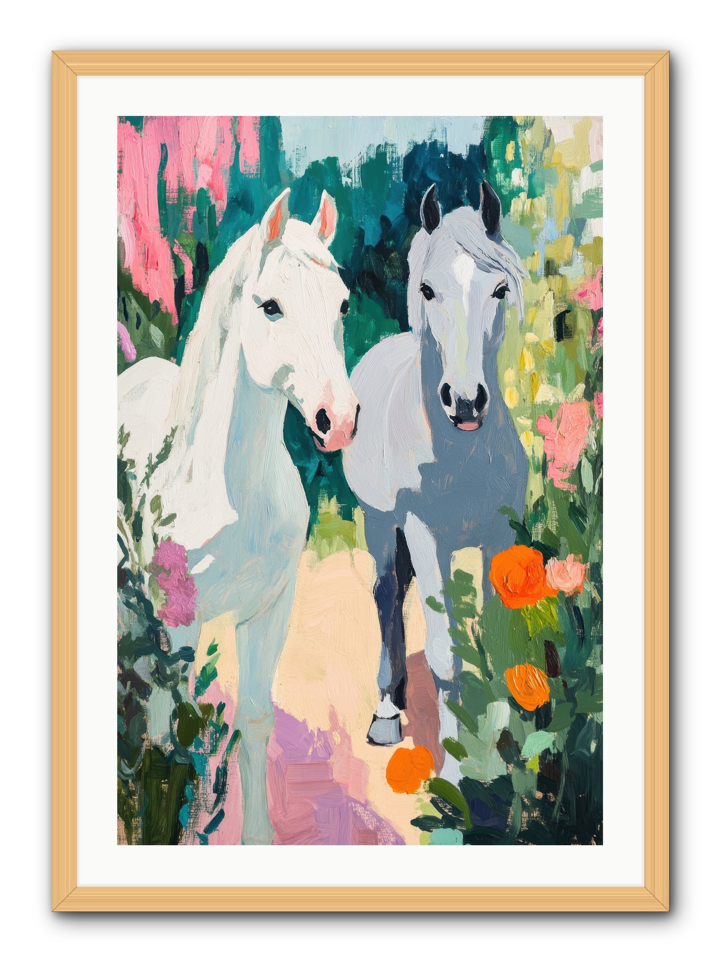Soul Language -- Framed Print - Natural 24x36