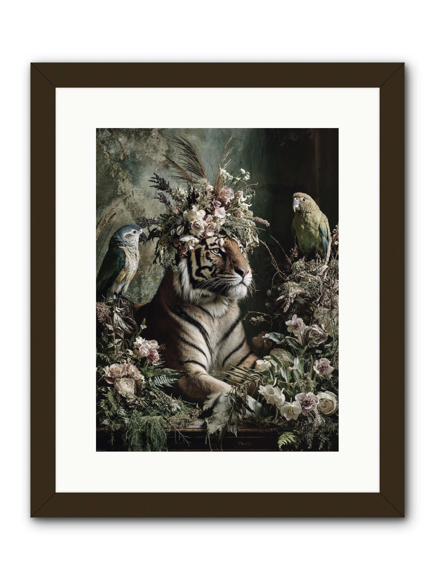 Soul's Recognition -- Framed Print - Black 12x16
