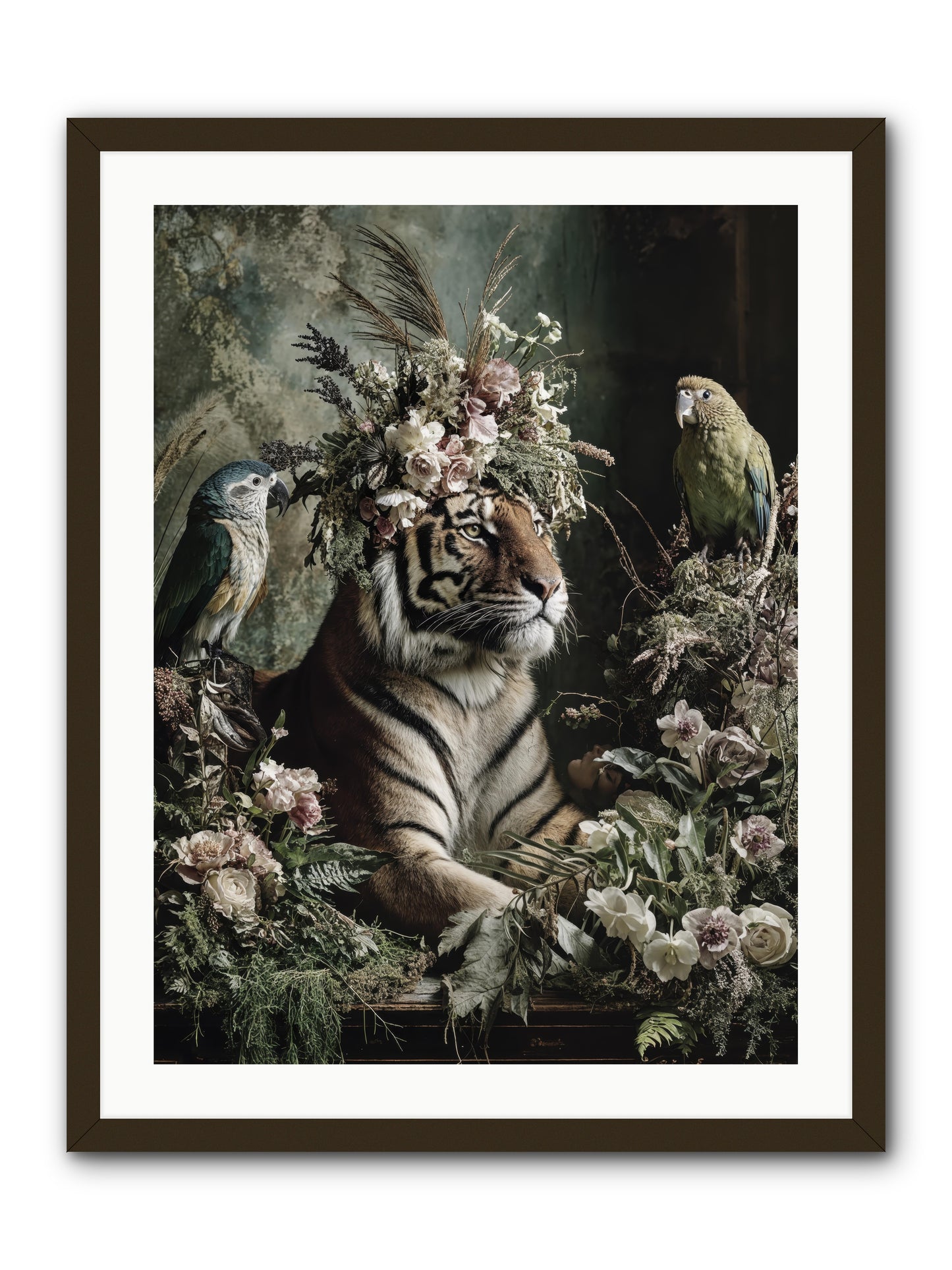 Soul's Recognition -- Framed Print - Black 24x32