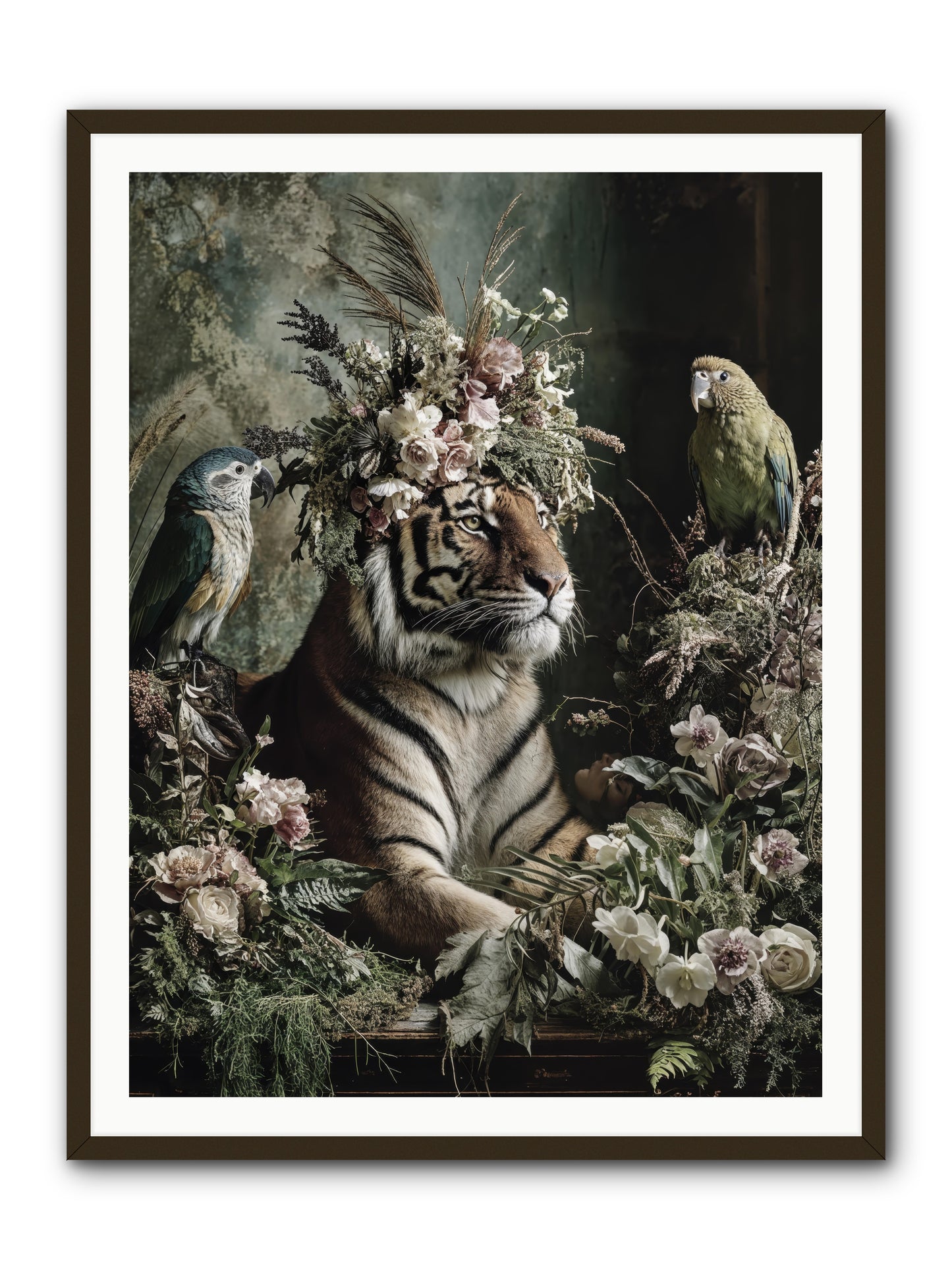 Soul's Recognition -- Framed Print - Black 36x48