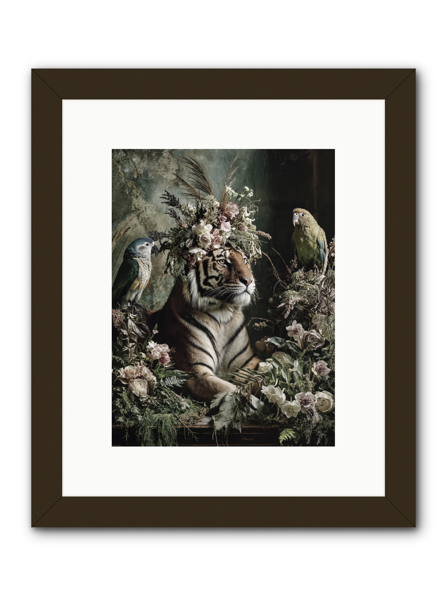 Soul's Recognition -- Framed Print - Black 9x12