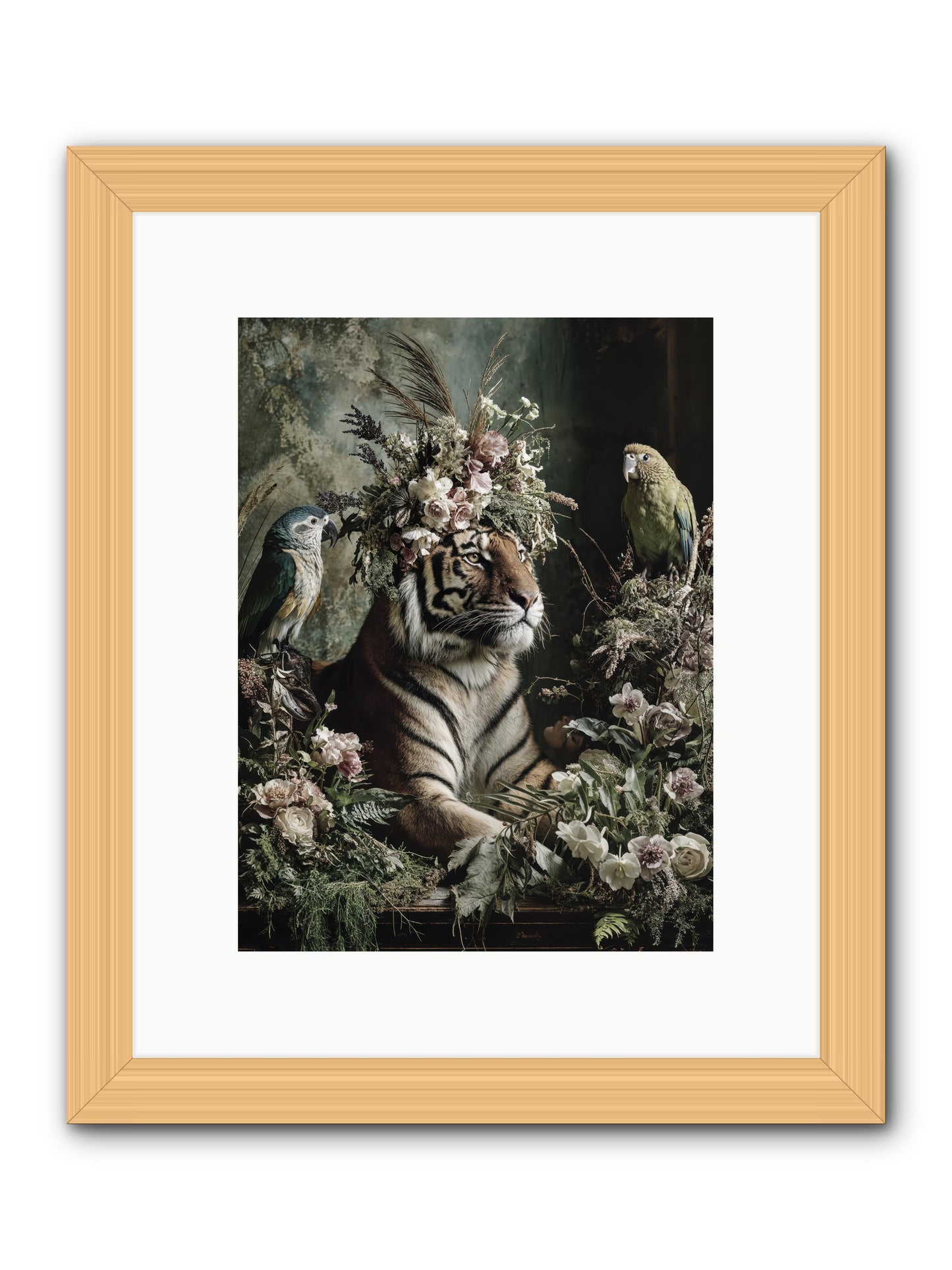 Soul's Recognition -- Framed Print - Natural 9x12