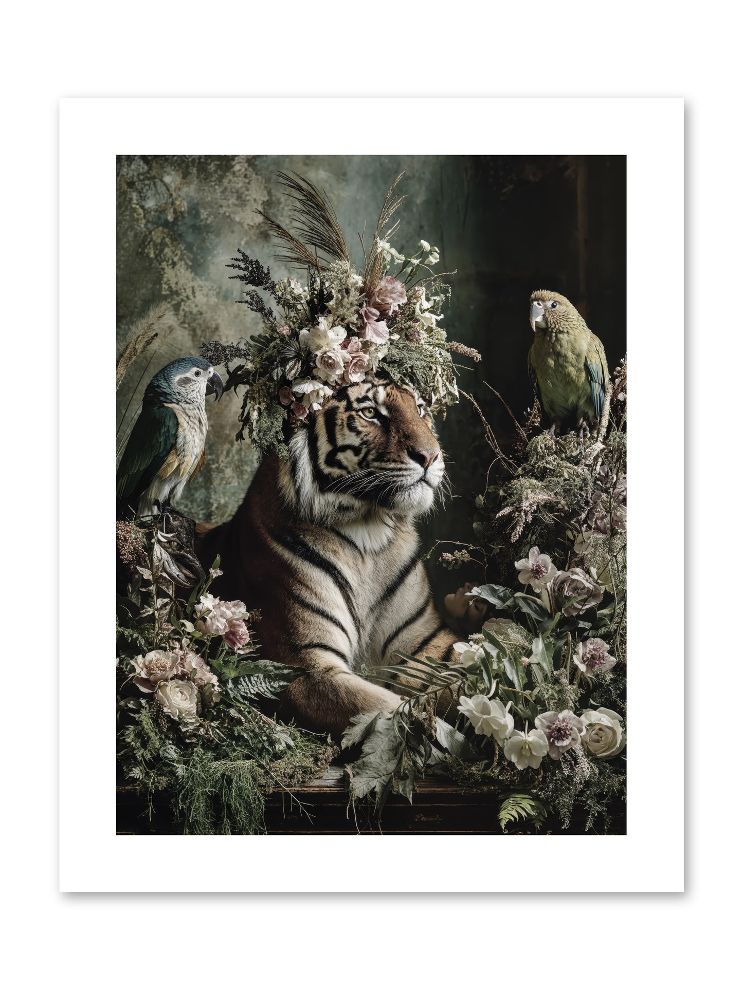 Soul's Recognition -- Loose Canvas Print 9x12