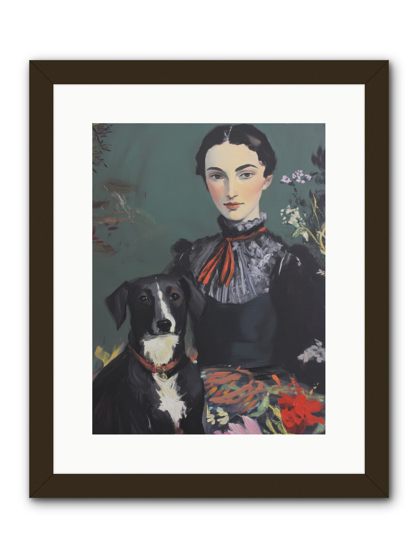 Soul's Sweet Surrender -- Framed Print - Black 12x16