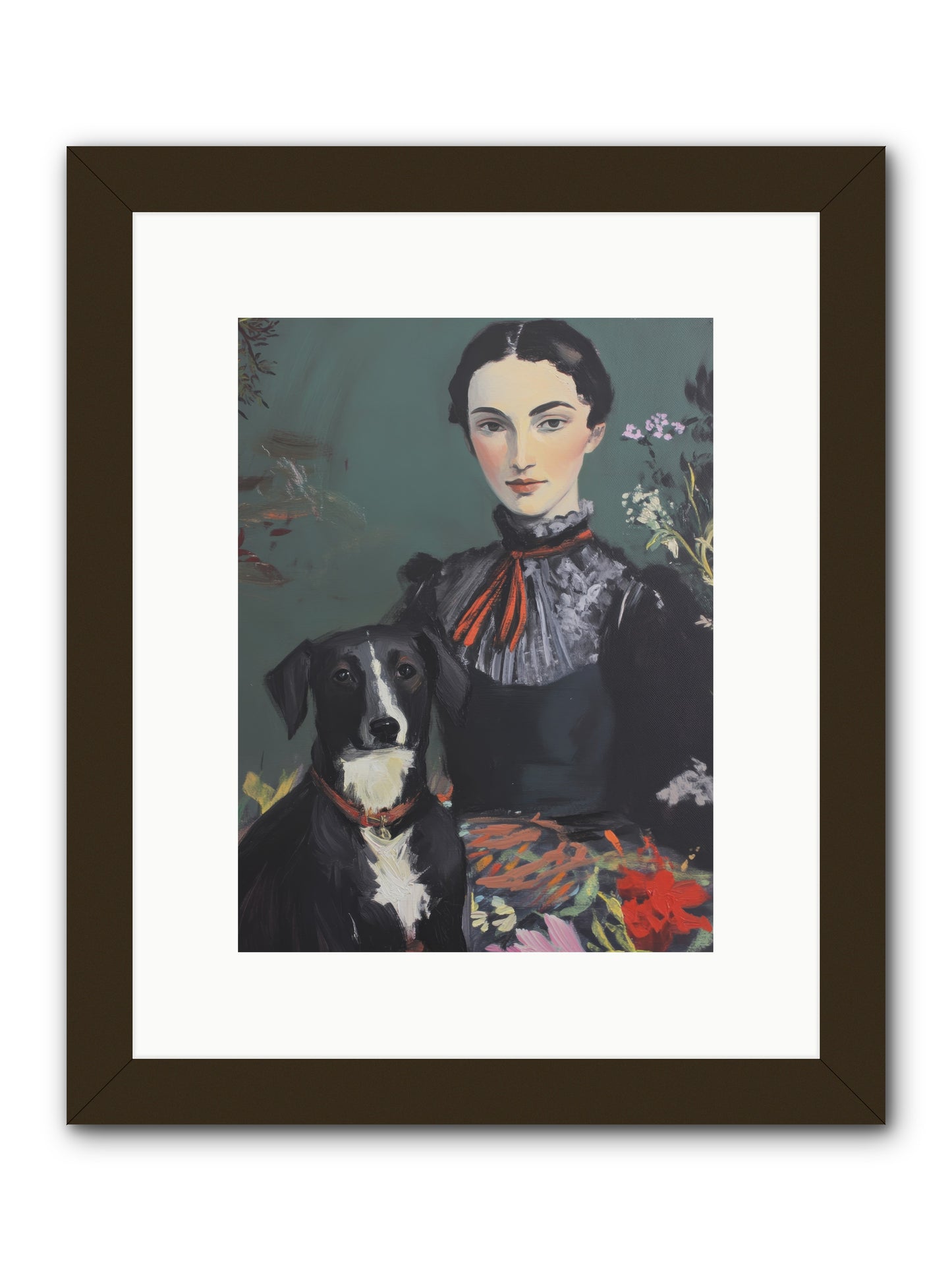 Soul's Sweet Surrender -- Framed Print - Black 9x12