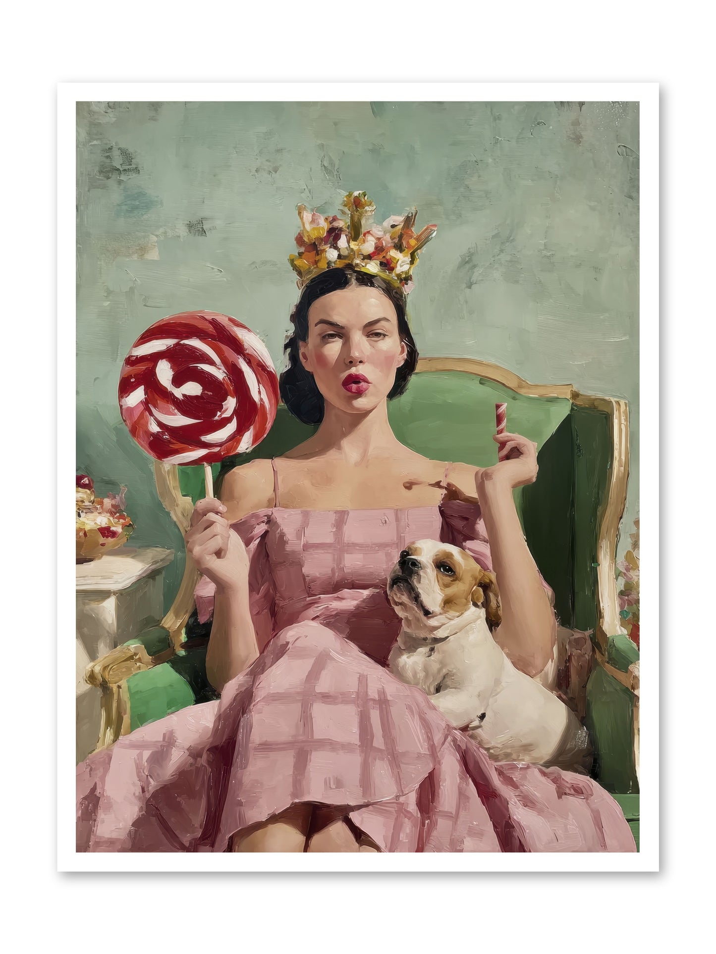 Sovereign Of Sugarplum Splendor -- Paper Print 30x40