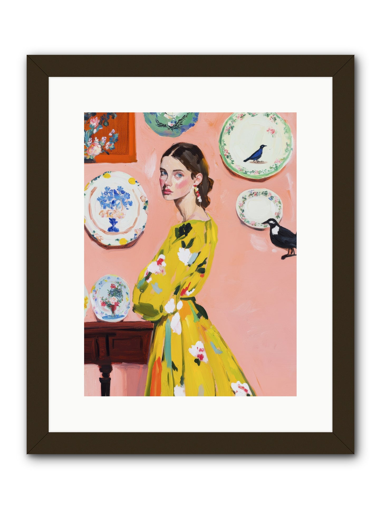 Sovereign Of Sweet Summers -- Framed Print - Black 12x16