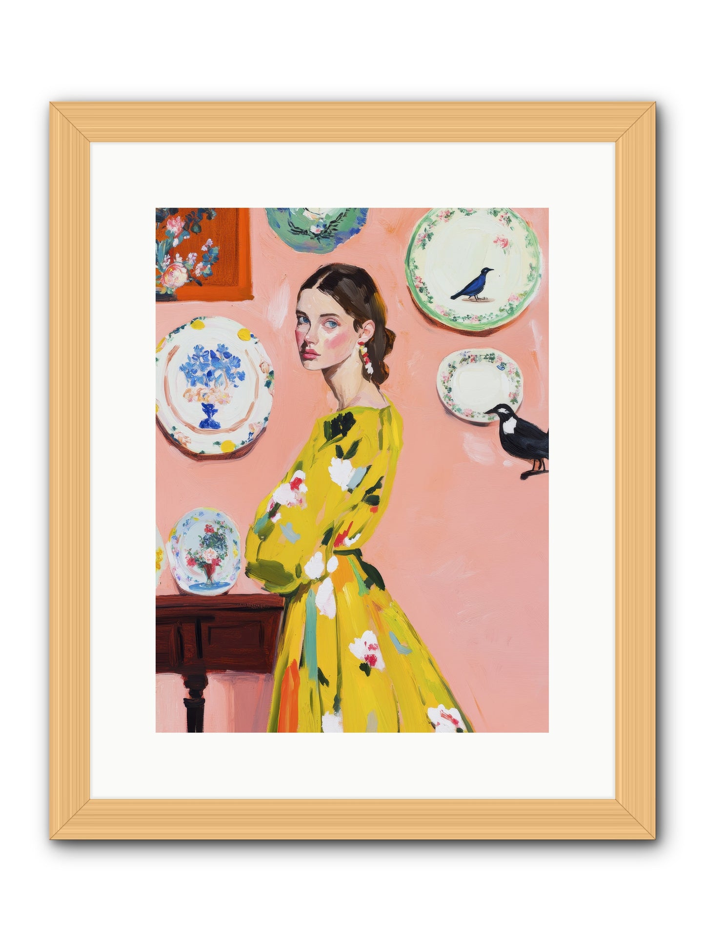 Sovereign Of Sweet Summers -- Framed Print - Natural 12x16