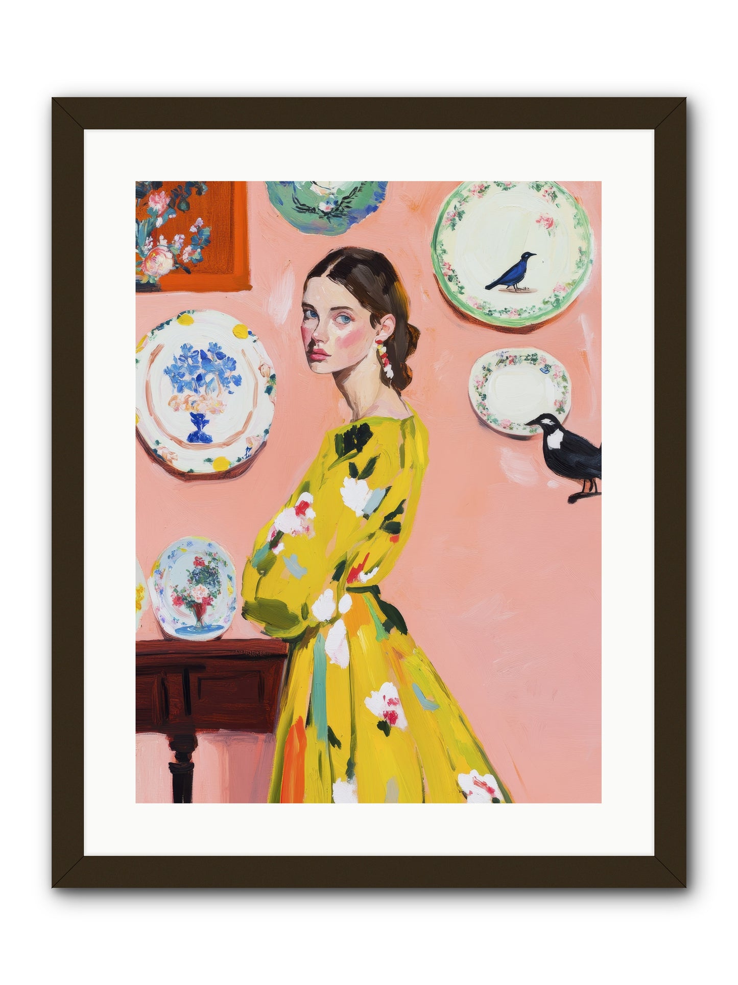 Sovereign Of Sweet Summers -- Framed Print - Black 18x24