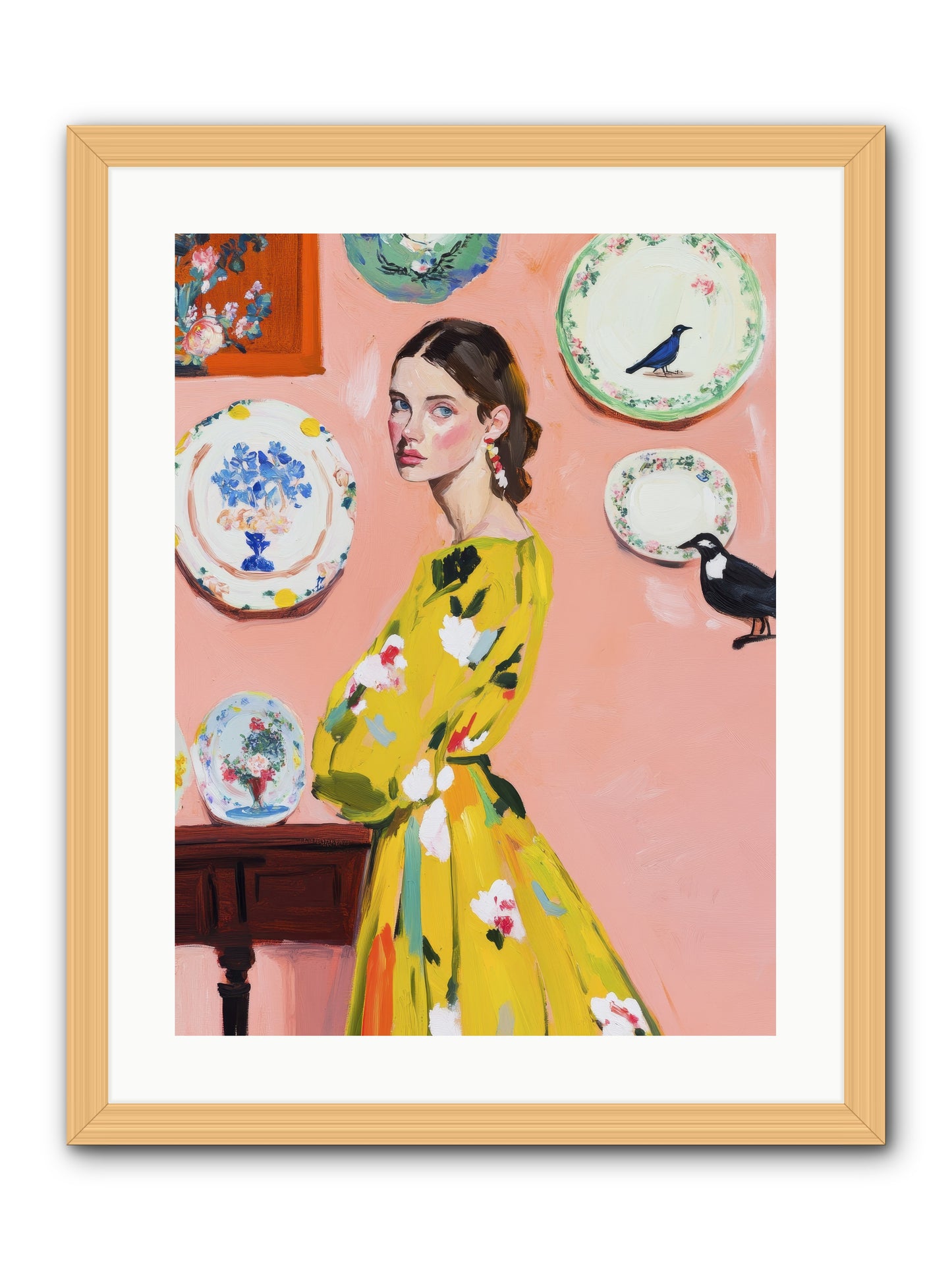 Sovereign Of Sweet Summers -- Framed Print - Natural 18x24