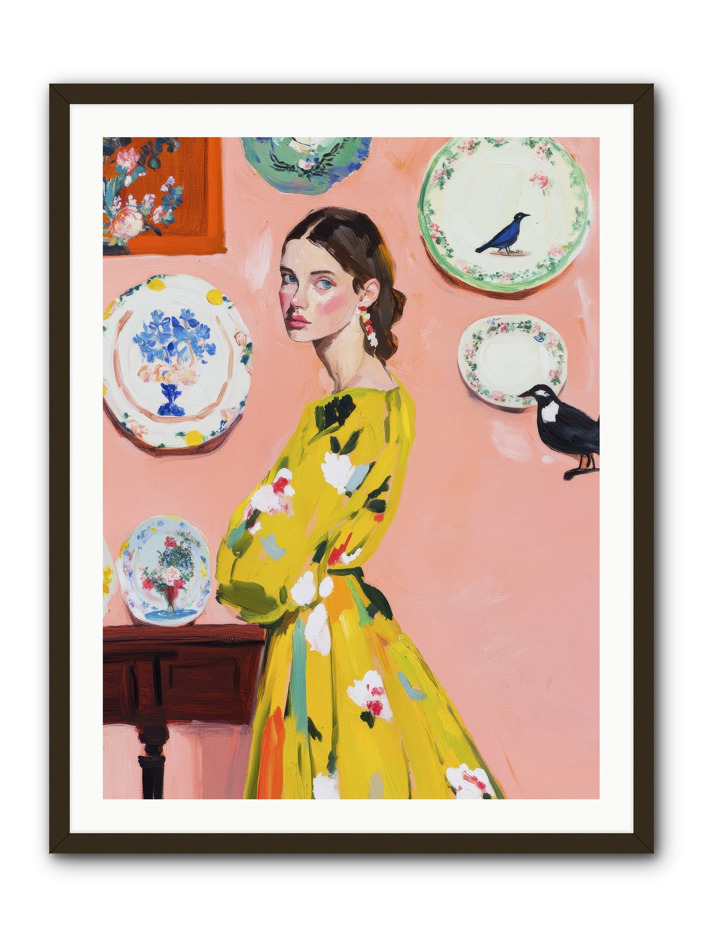 Sovereign Of Sweet Summers -- Framed Print - Black 30x40