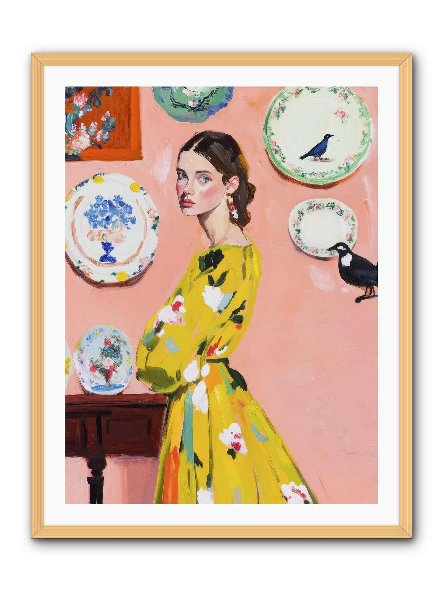 Sovereign Of Sweet Summers -- Framed Print - Natural 30x40