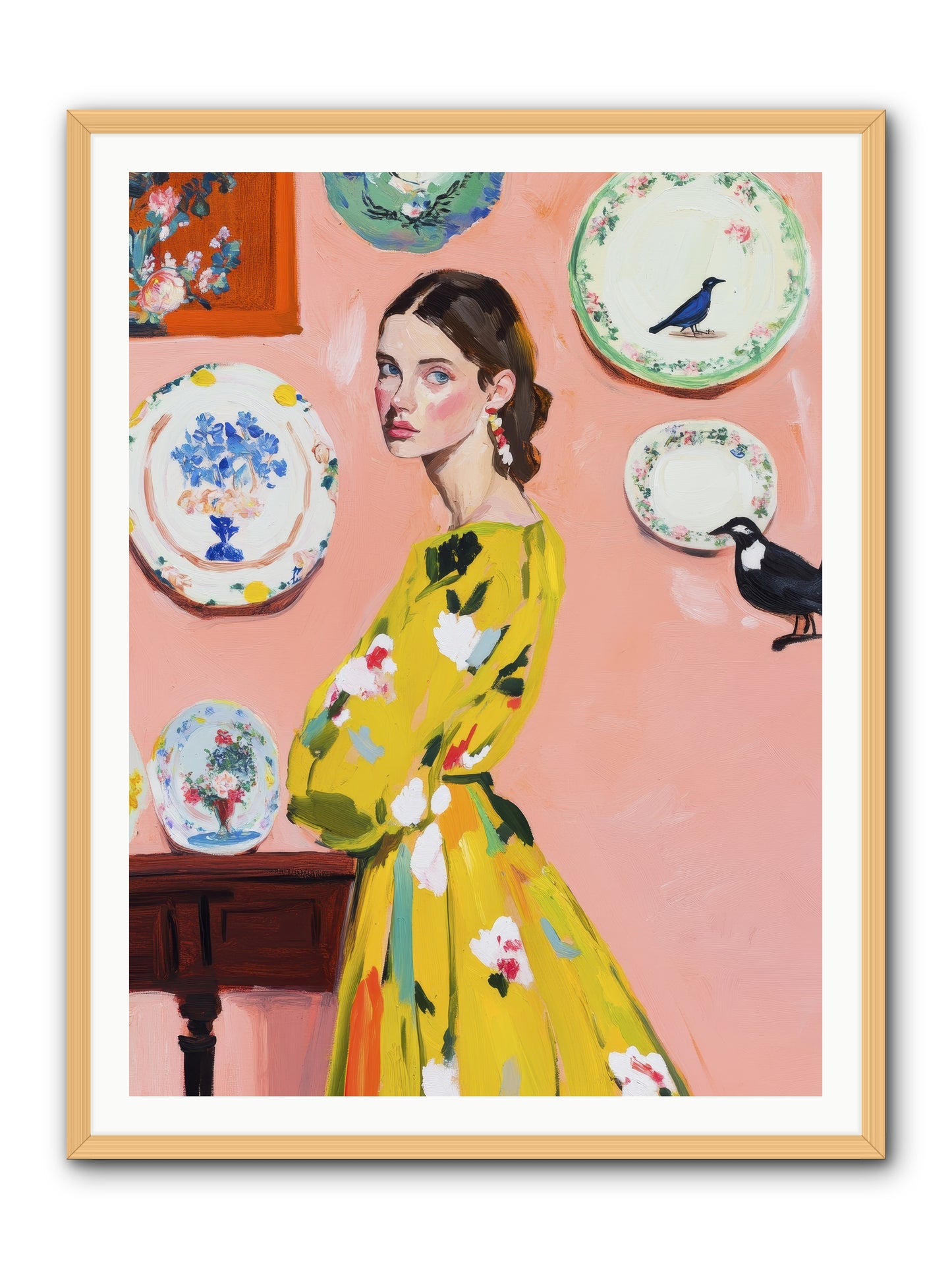 Sovereign Of Sweet Summers -- Framed Print - Natural 36x48
