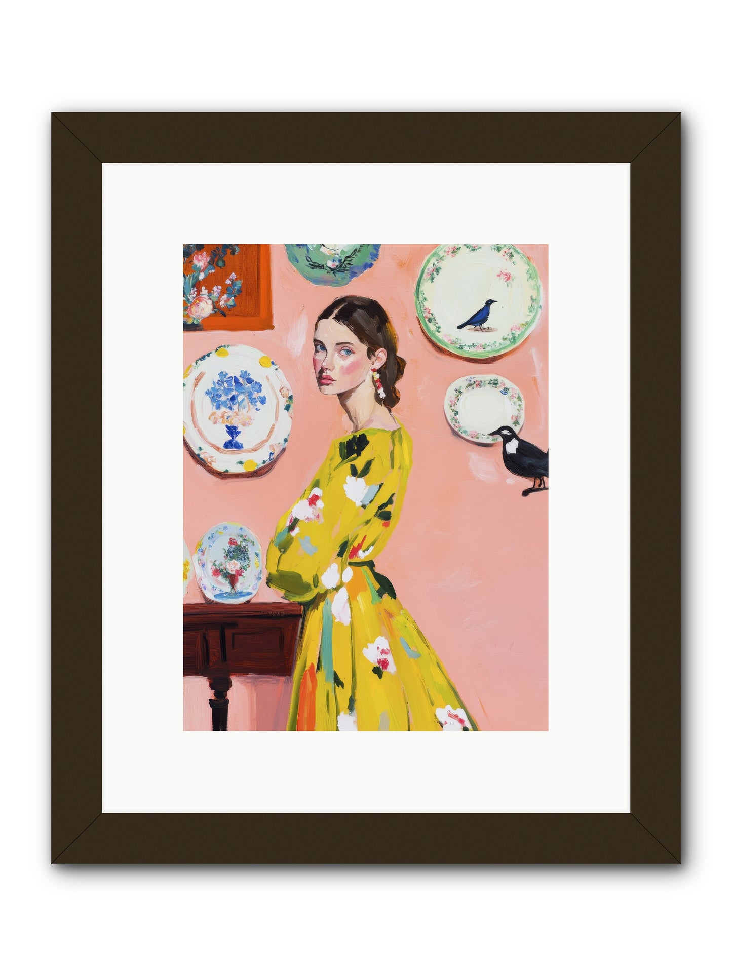 Sovereign Of Sweet Summers -- Framed Print - Black 9x12