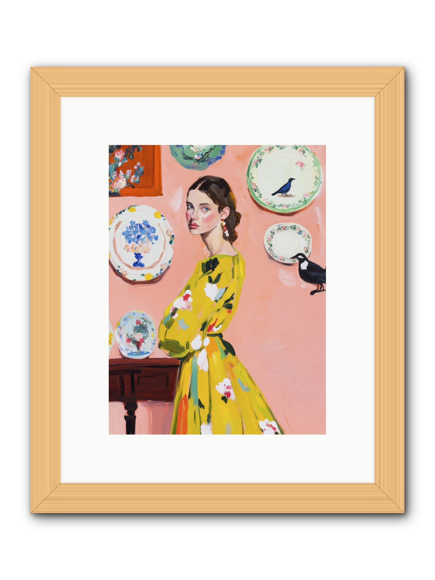 Sovereign Of Sweet Summers -- Framed Print - Natural 9x12