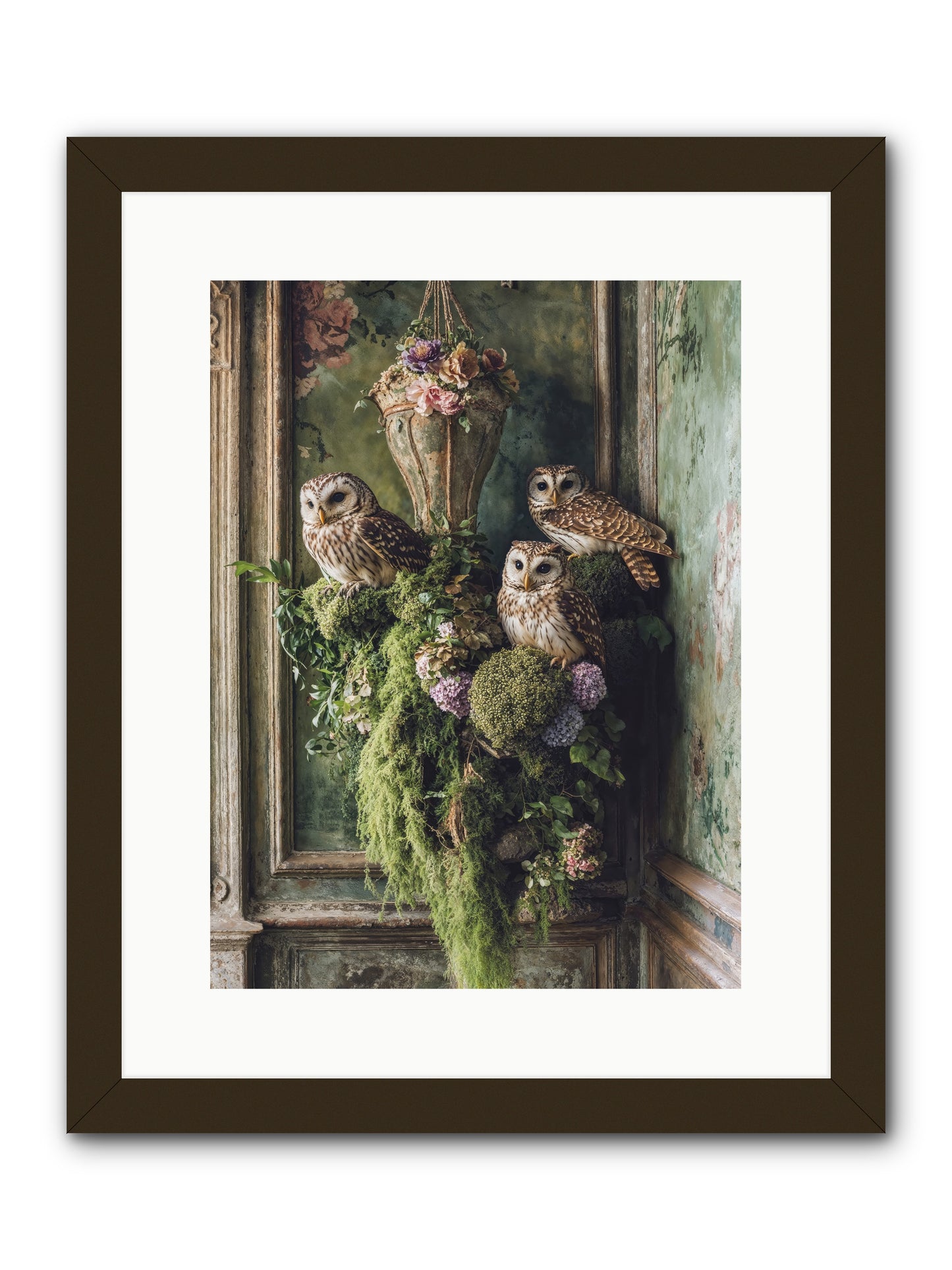 Sovereign Roost -- Framed Print - Black 12x16