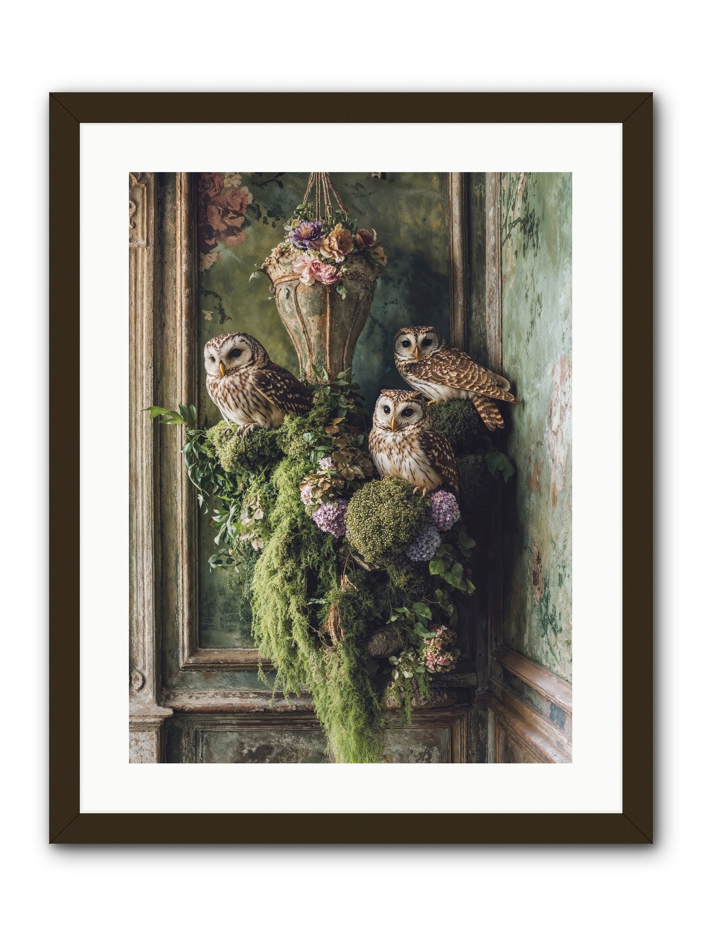 Sovereign Roost -- Framed Print - Black 18x24