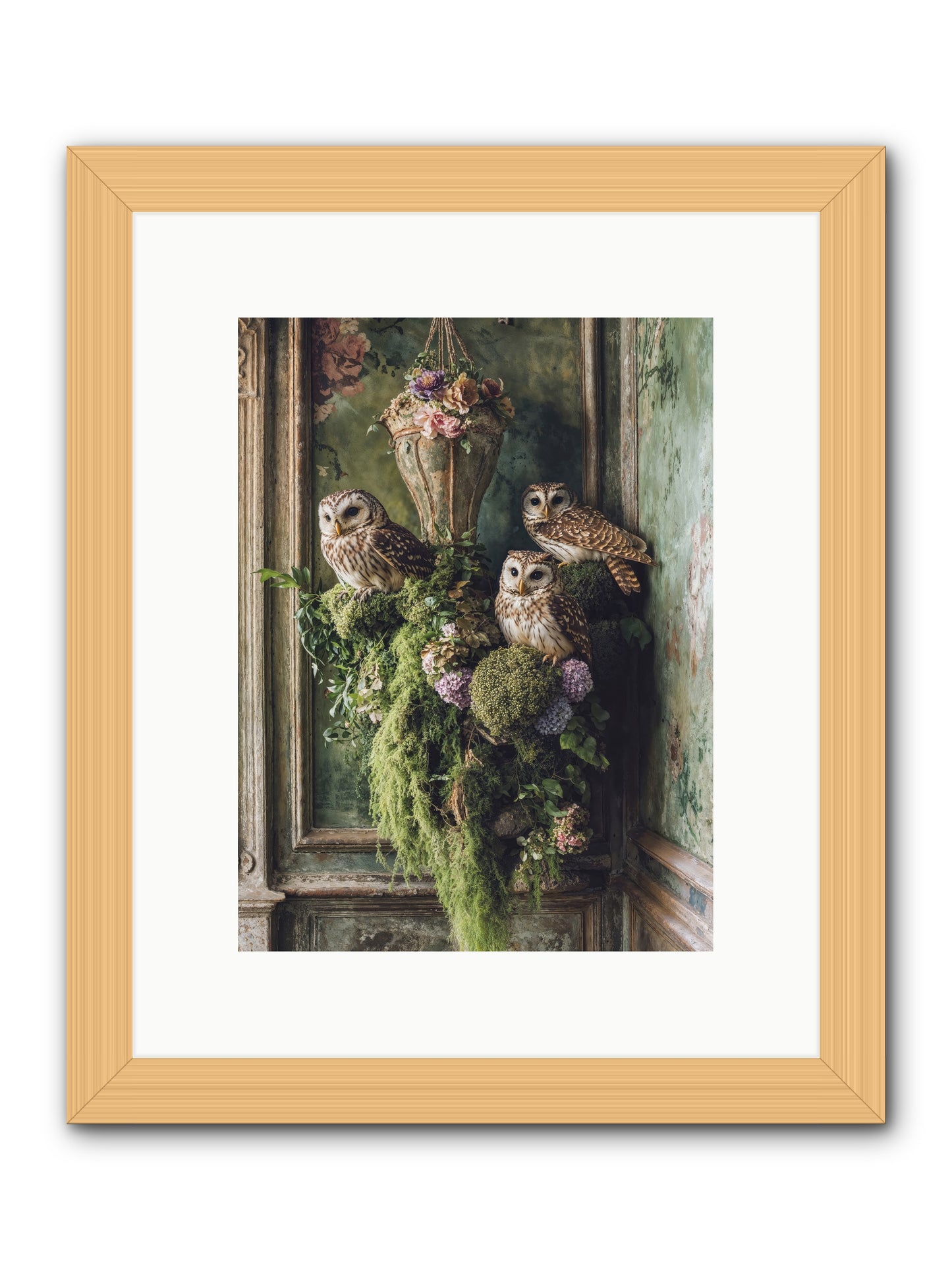 Sovereign Roost -- Framed Print - Natural 9x12