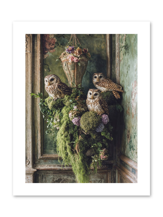 Sovereign Roost -- Paper Print 9x12