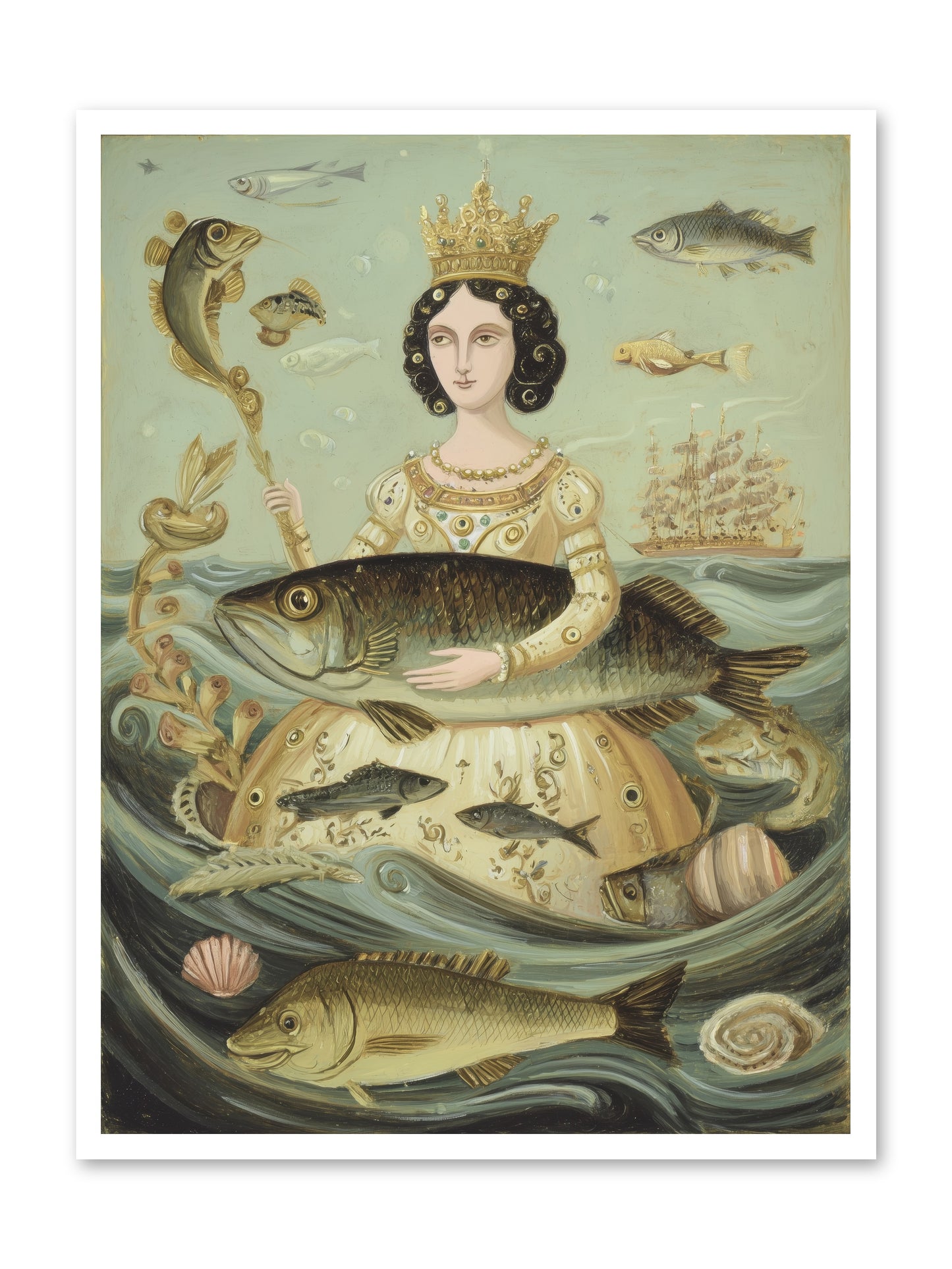 Sovereign Song -- Paper Print 30x40
