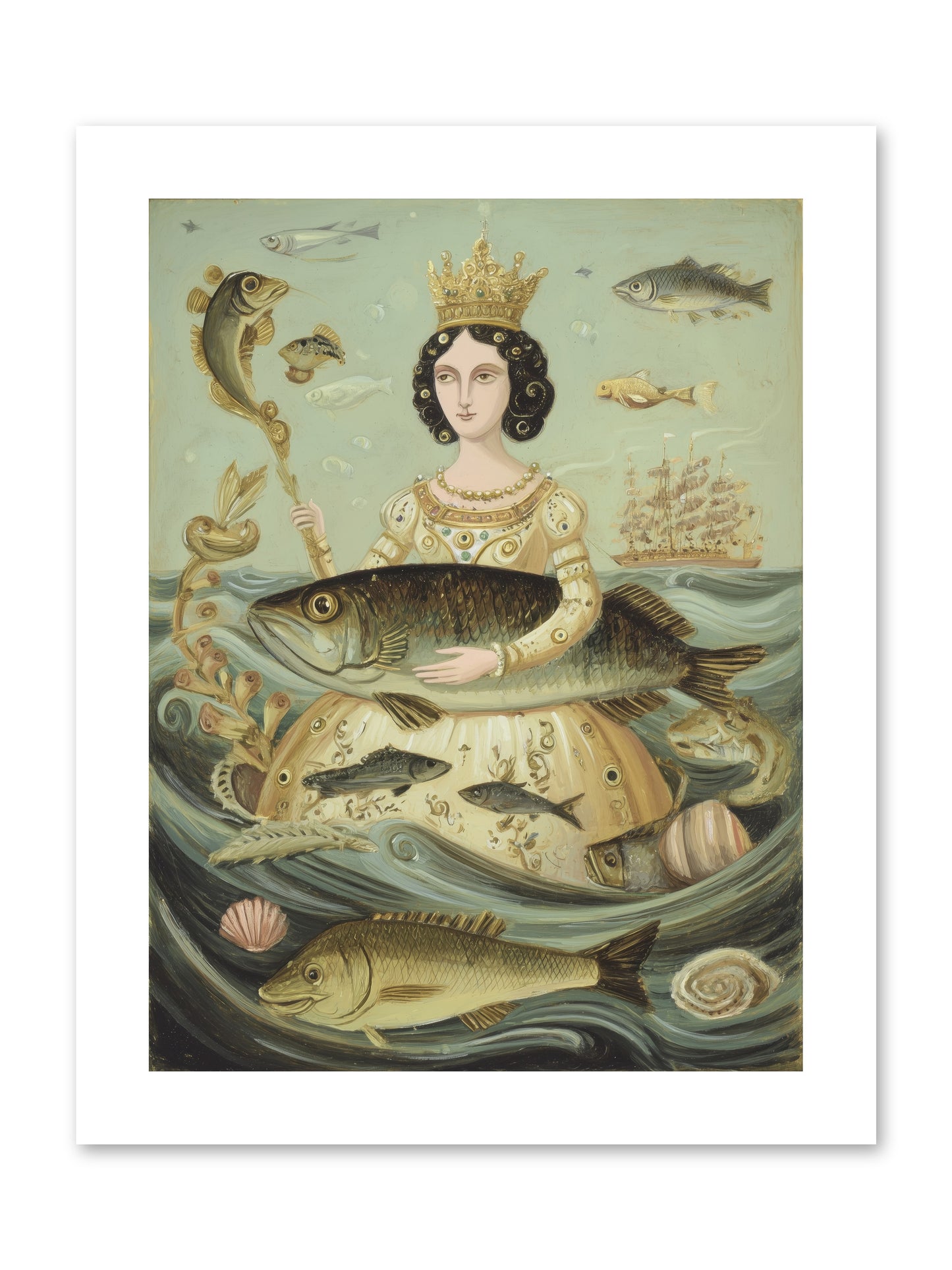 Sovereign Song -- Paper Print 9x12
