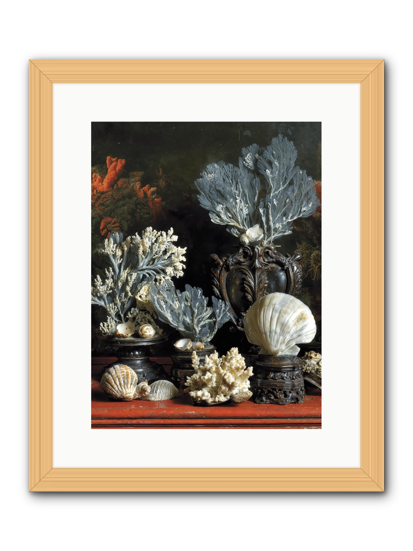 Sovereign's Seashore -- Framed Print - Natural 12x16