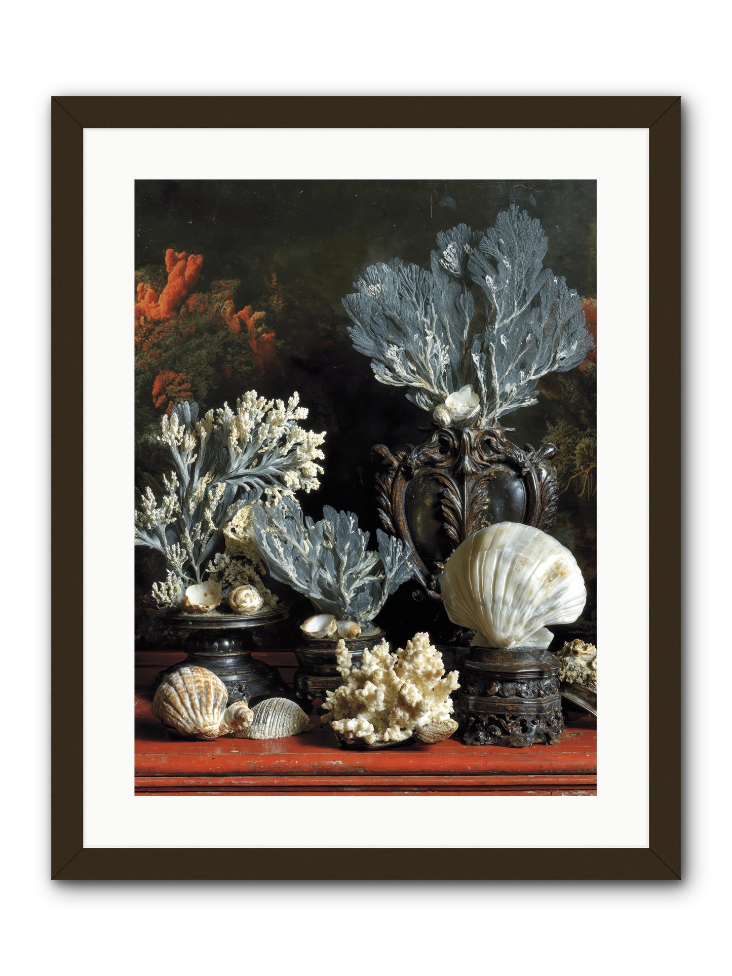 Sovereign's Seashore -- Framed Print - Black 18x24