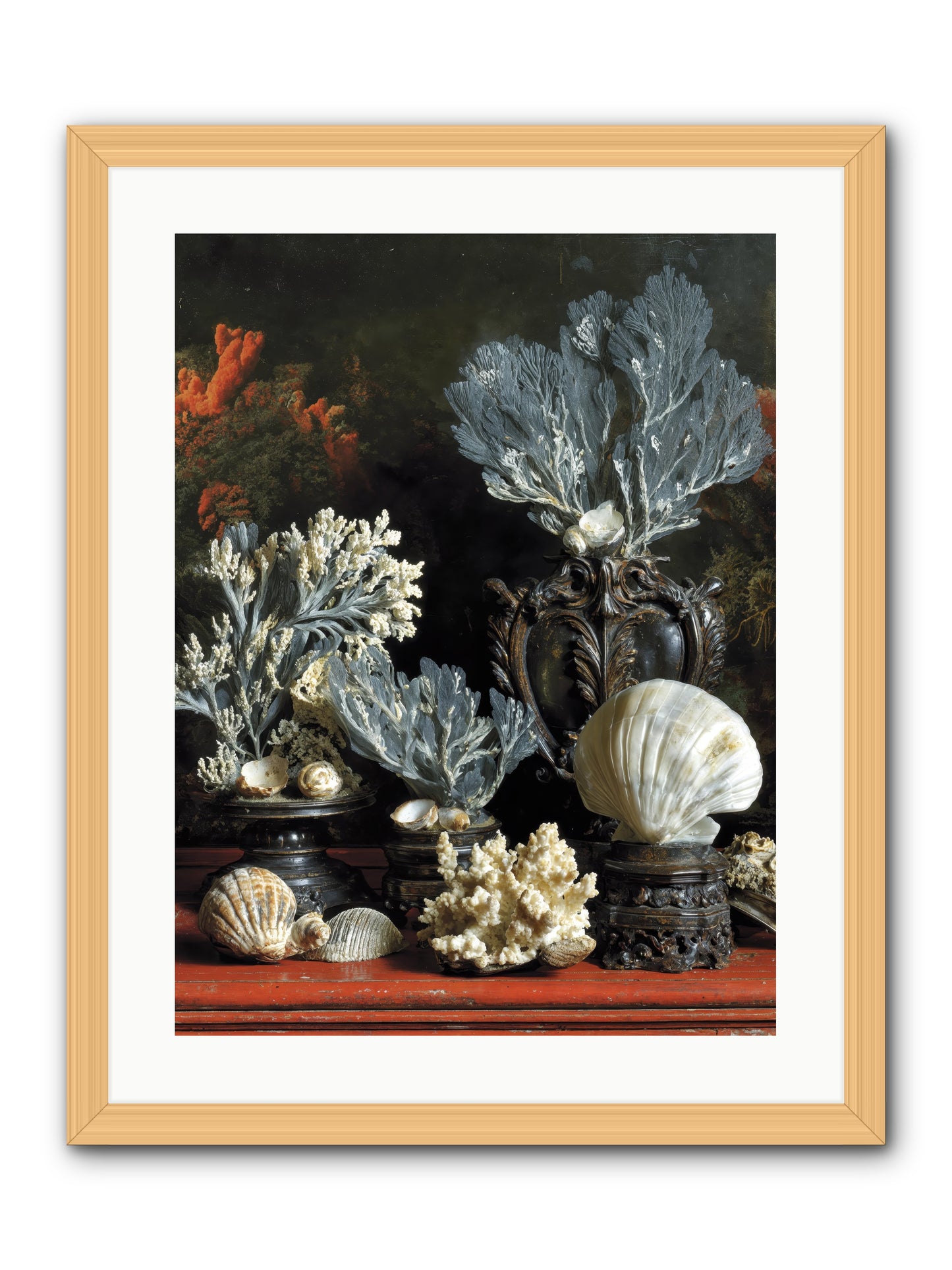 Sovereign's Seashore -- Framed Print - Natural 18x24