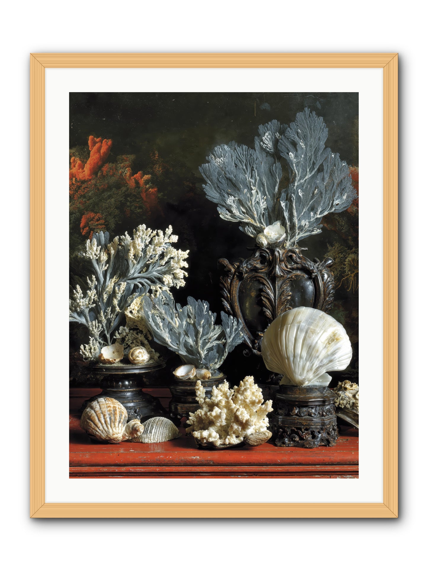 Sovereign's Seashore -- Framed Print - Natural 24x32