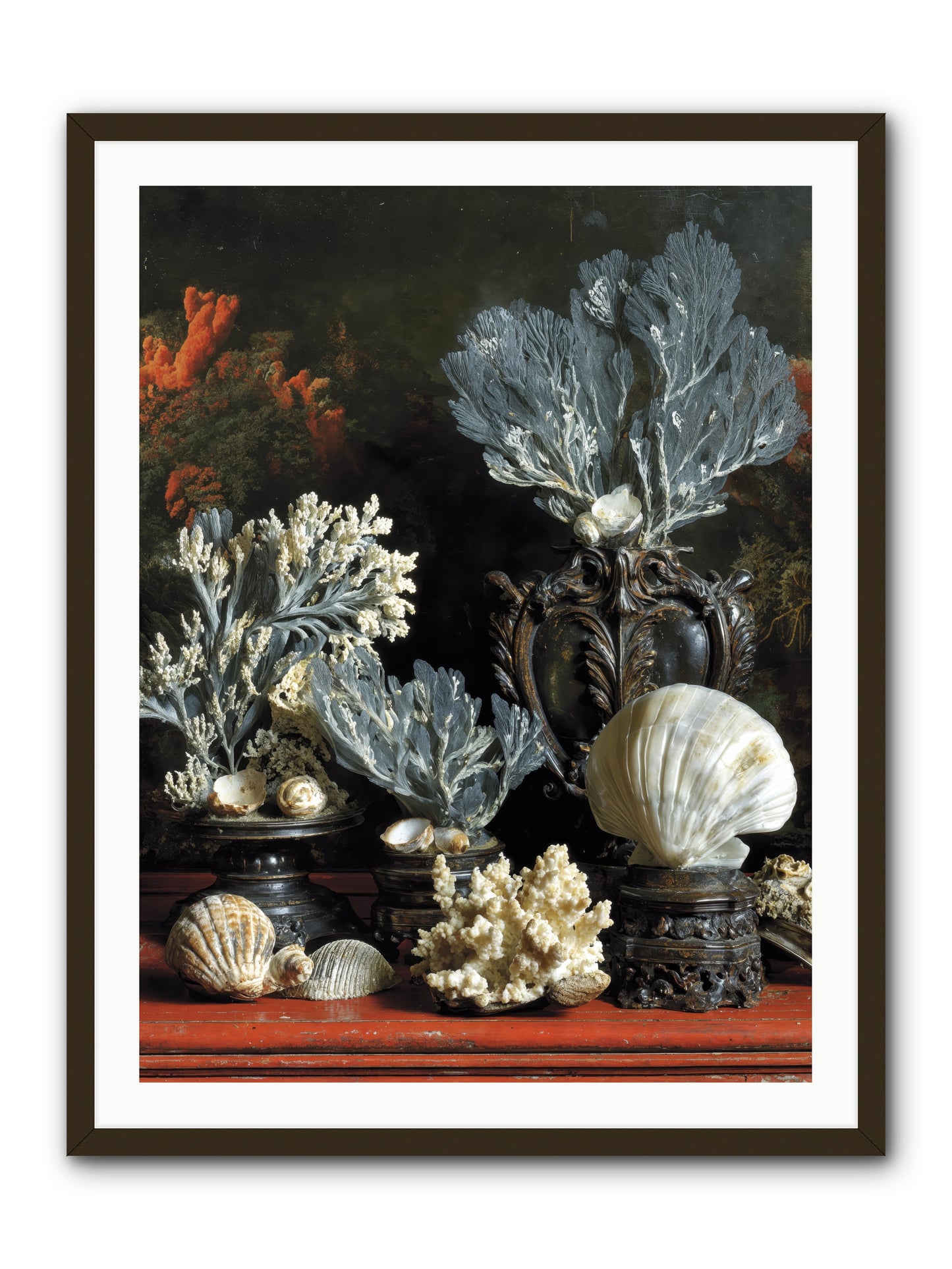 Sovereign's Seashore -- Framed Print - Black 30x40