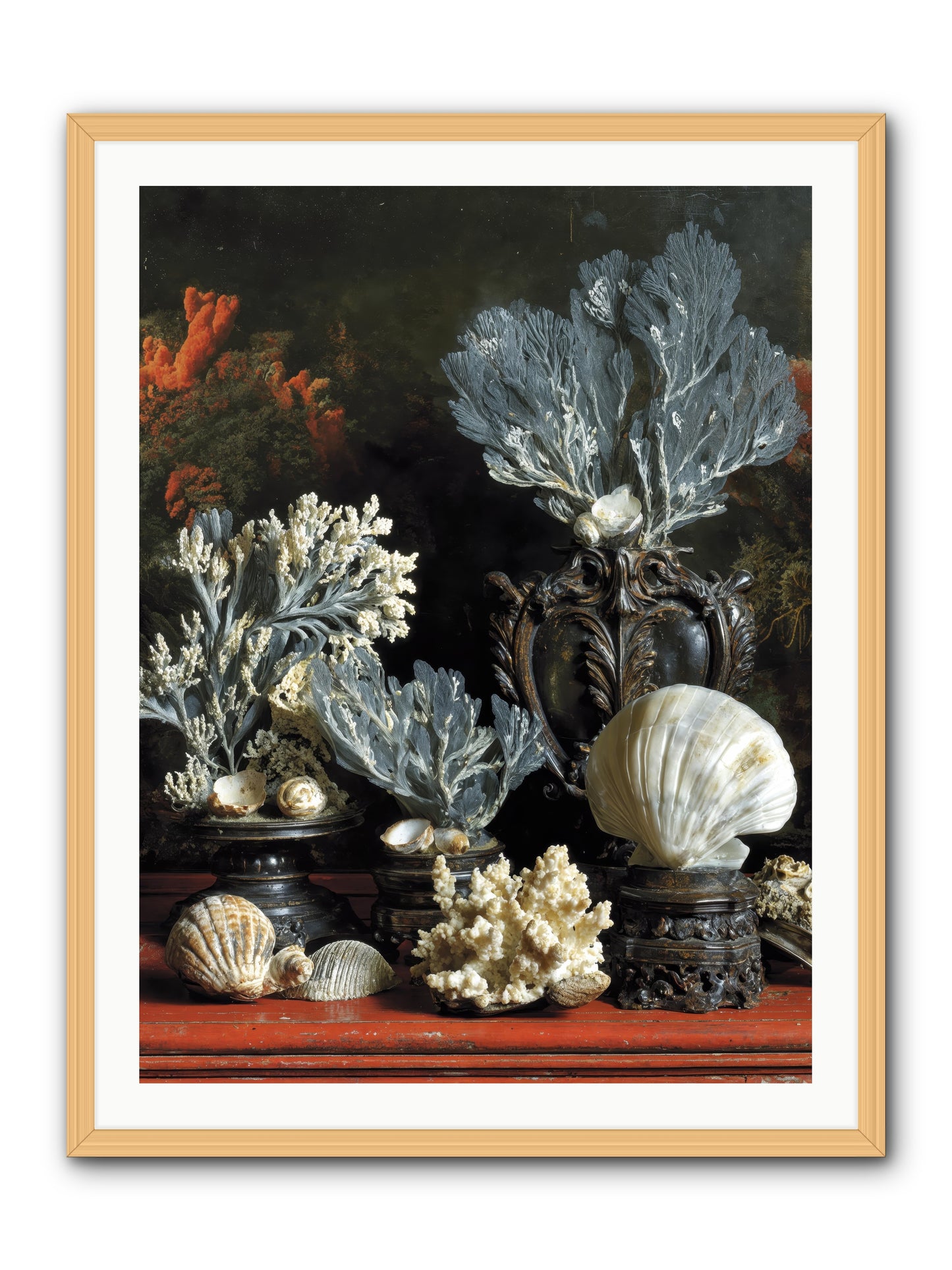 Sovereign's Seashore -- Framed Print - Natural 30x40